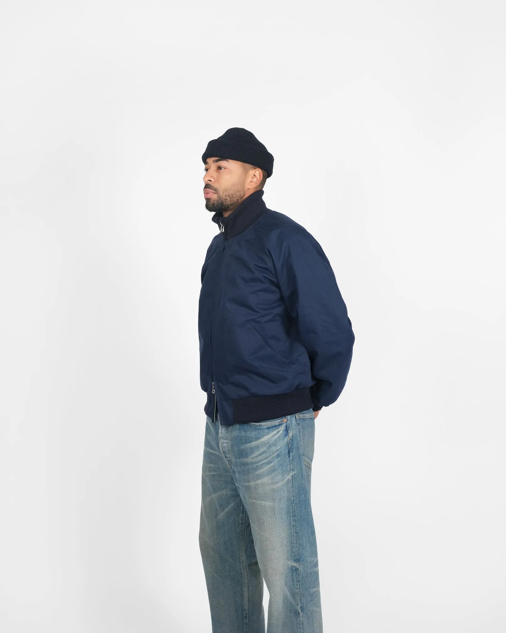 Pilot Jacket - Regal Blue sold by Dehen 1920 product image thumbnail 4