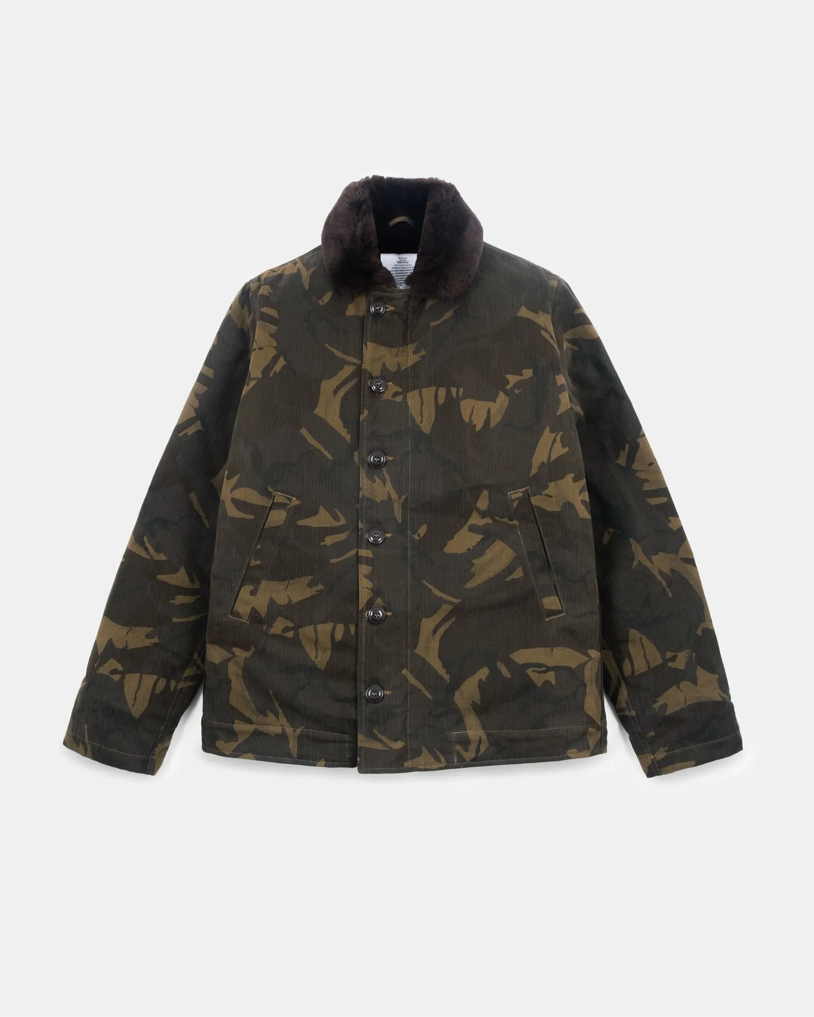N-1 Deck Jacket - Darkwood Camouflage sold by Dehen 1920
