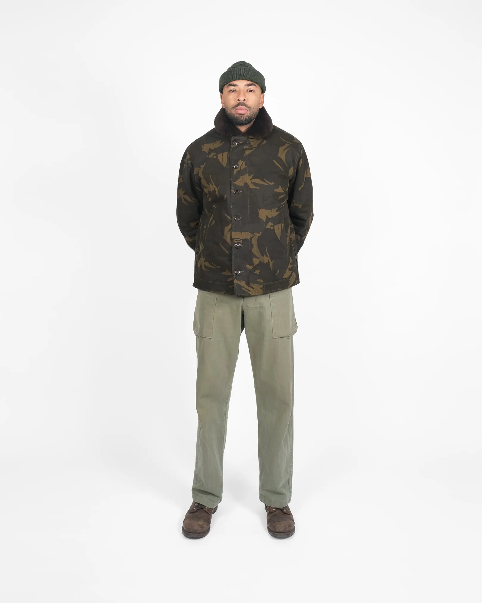 N-1 Deck Jacket - Darkwood Camouflage sold by Dehen 1920 product image thumbnail 2