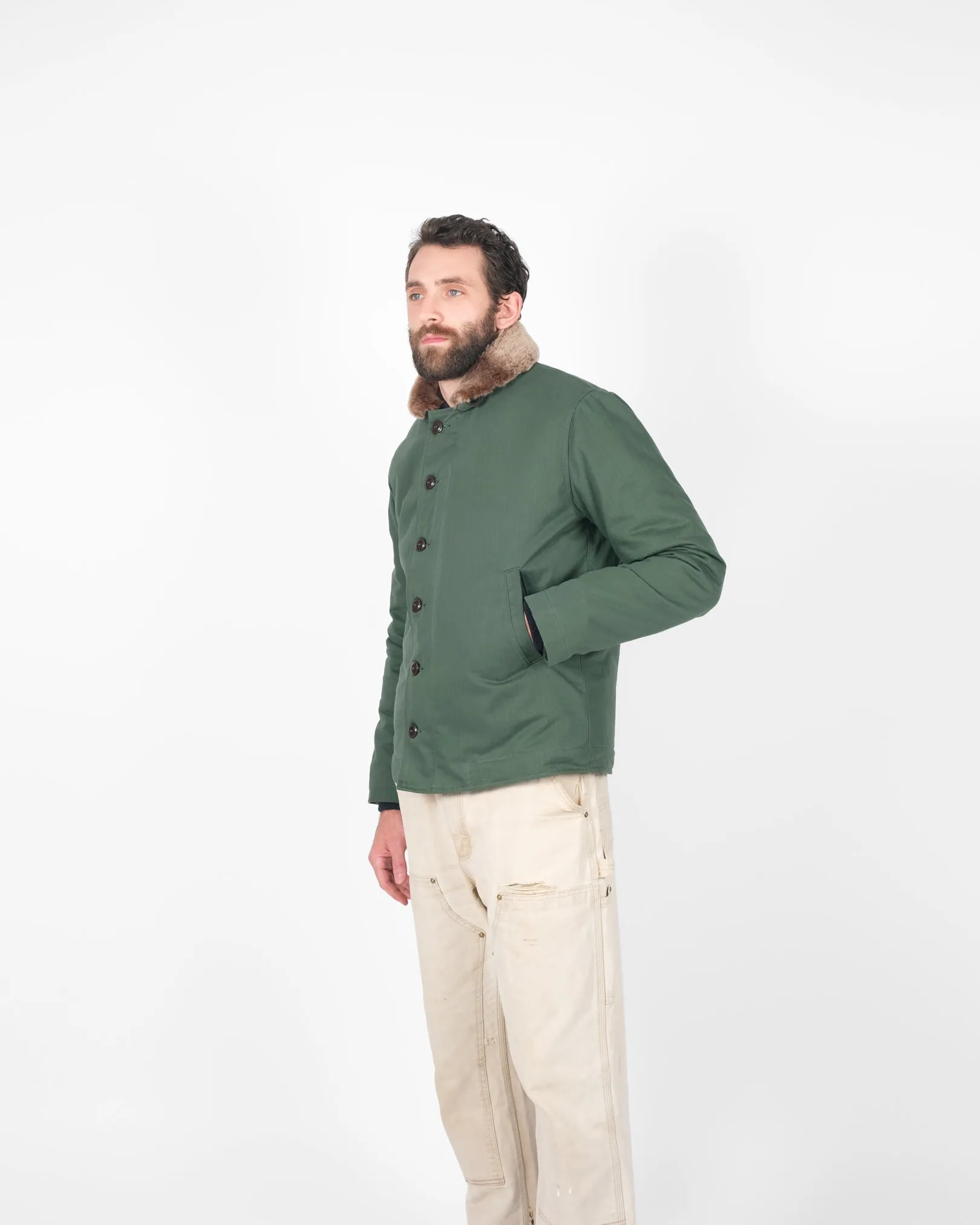N-1 Deck Jacket - Spruce / Kodiak sold by Dehen 1920 product image thumbnail 3