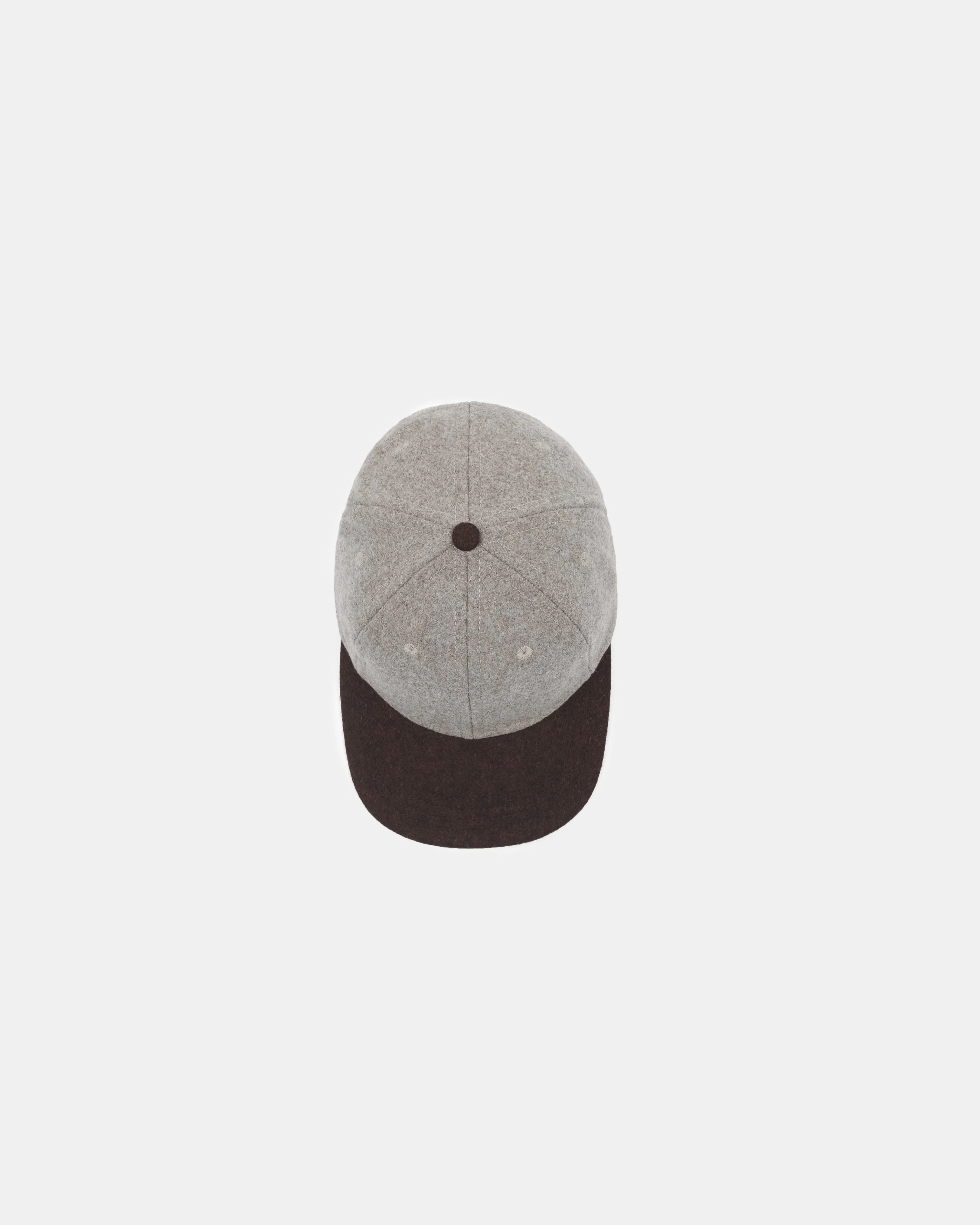 2-Tone Baseball Hat - Oatmeal & Red Oak sold by Dehen 1920 product image thumbnail 3