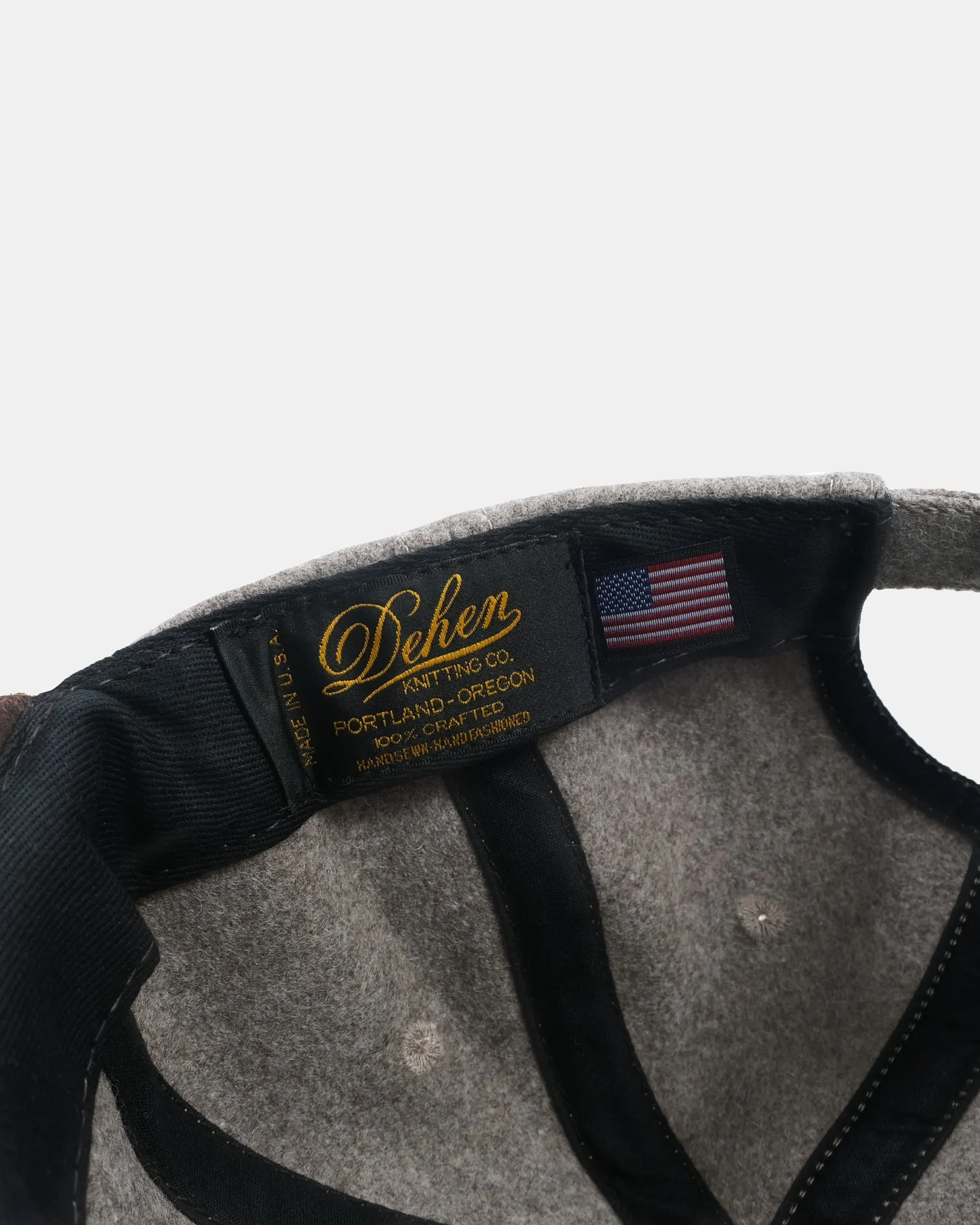 2-Tone Baseball Hat - Oatmeal & Red Oak sold by Dehen 1920 product image thumbnail 5