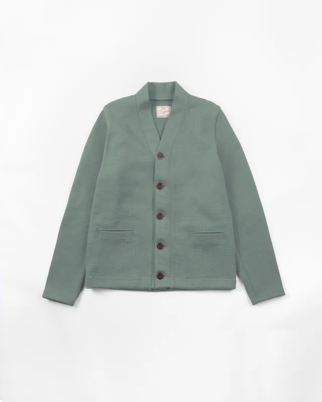 5 Button Open Cuff Cardigan - Sage sold by Dehen 1920