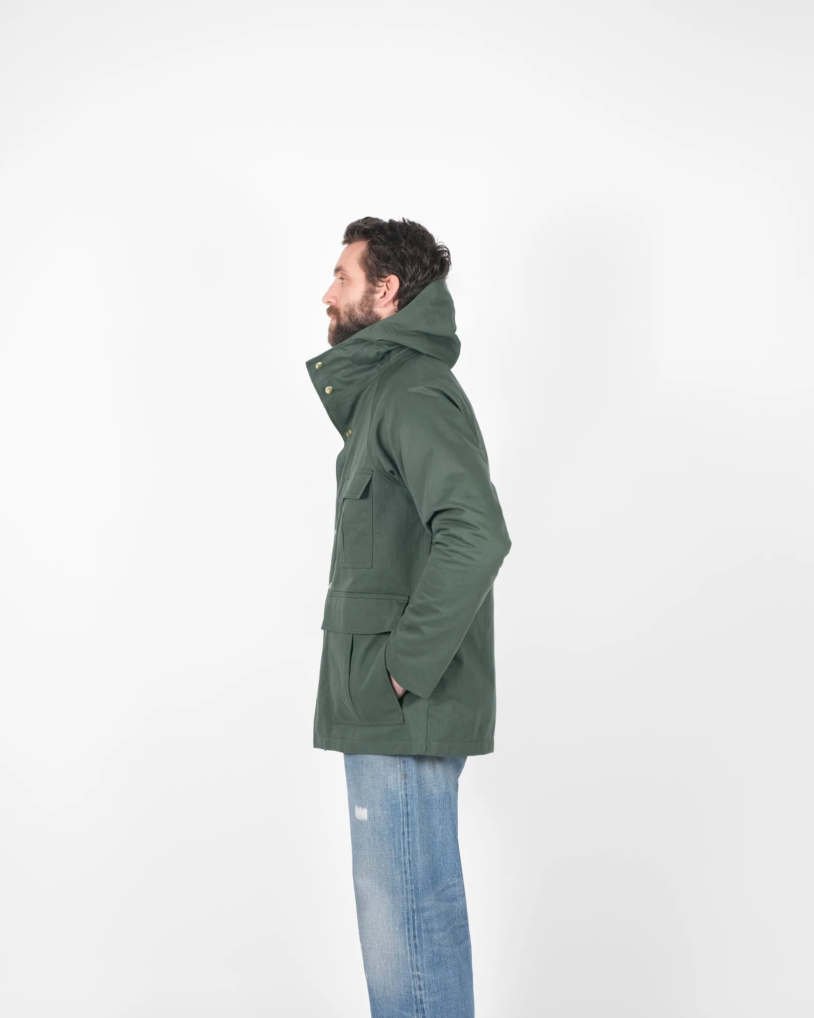 Heavy Duty Raincoat - Spruce sold by Dehen 1920 product image thumbnail 5