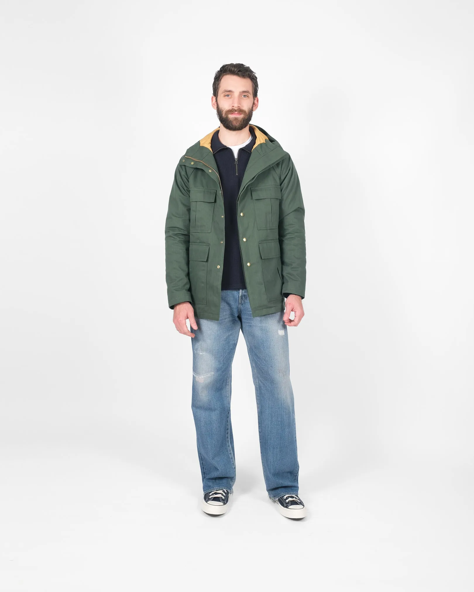 Heavy Duty Raincoat - Spruce sold by Dehen 1920 product image thumbnail 2