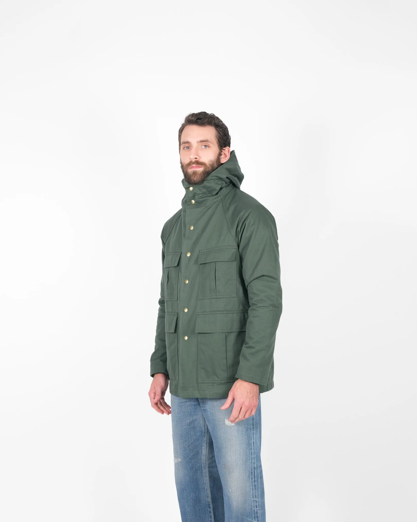 Heavy Duty Raincoat - Spruce sold by Dehen 1920 product image thumbnail 4
