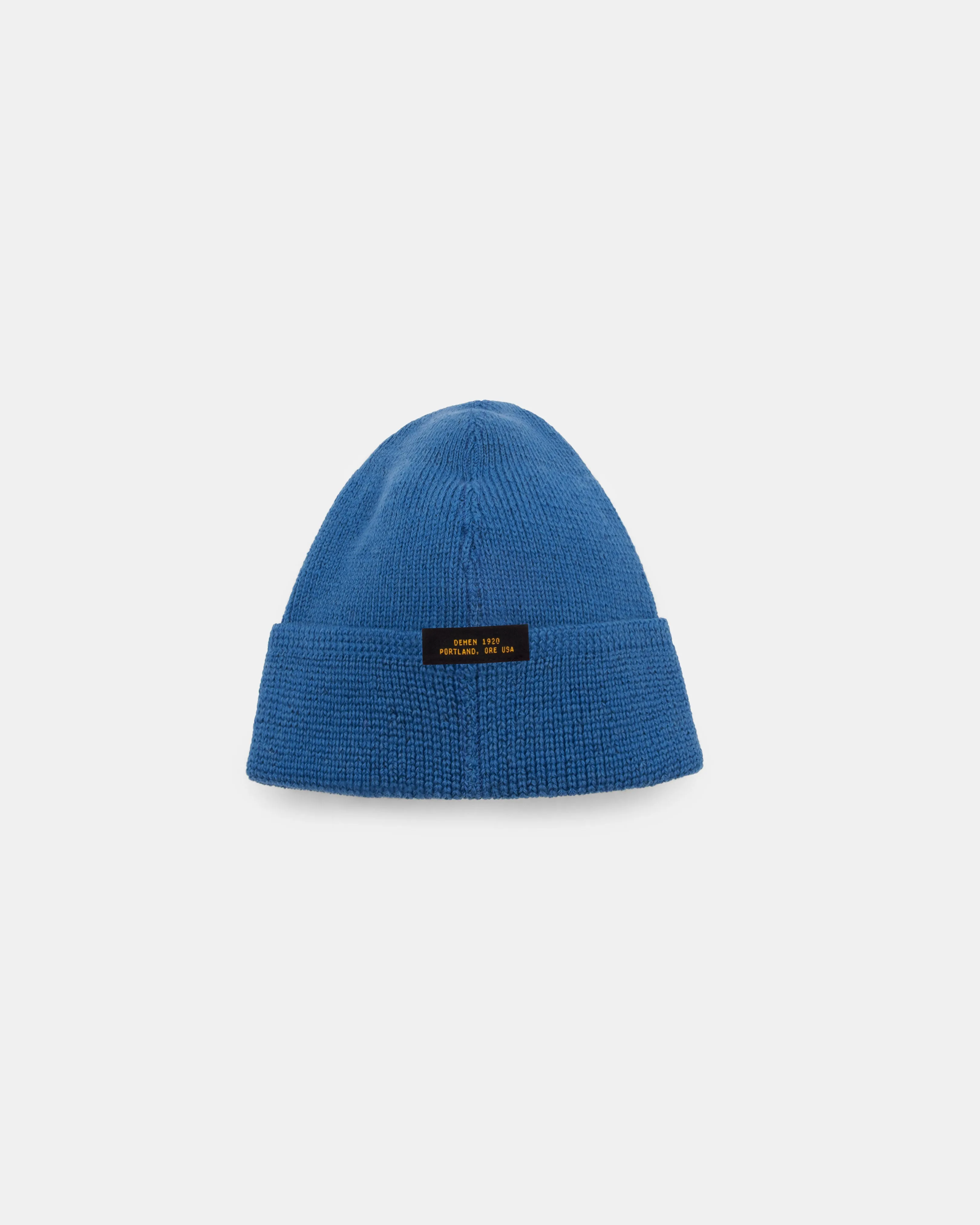 Wool Knit Watch Cap - Bridge Blue sold by Dehen 1920