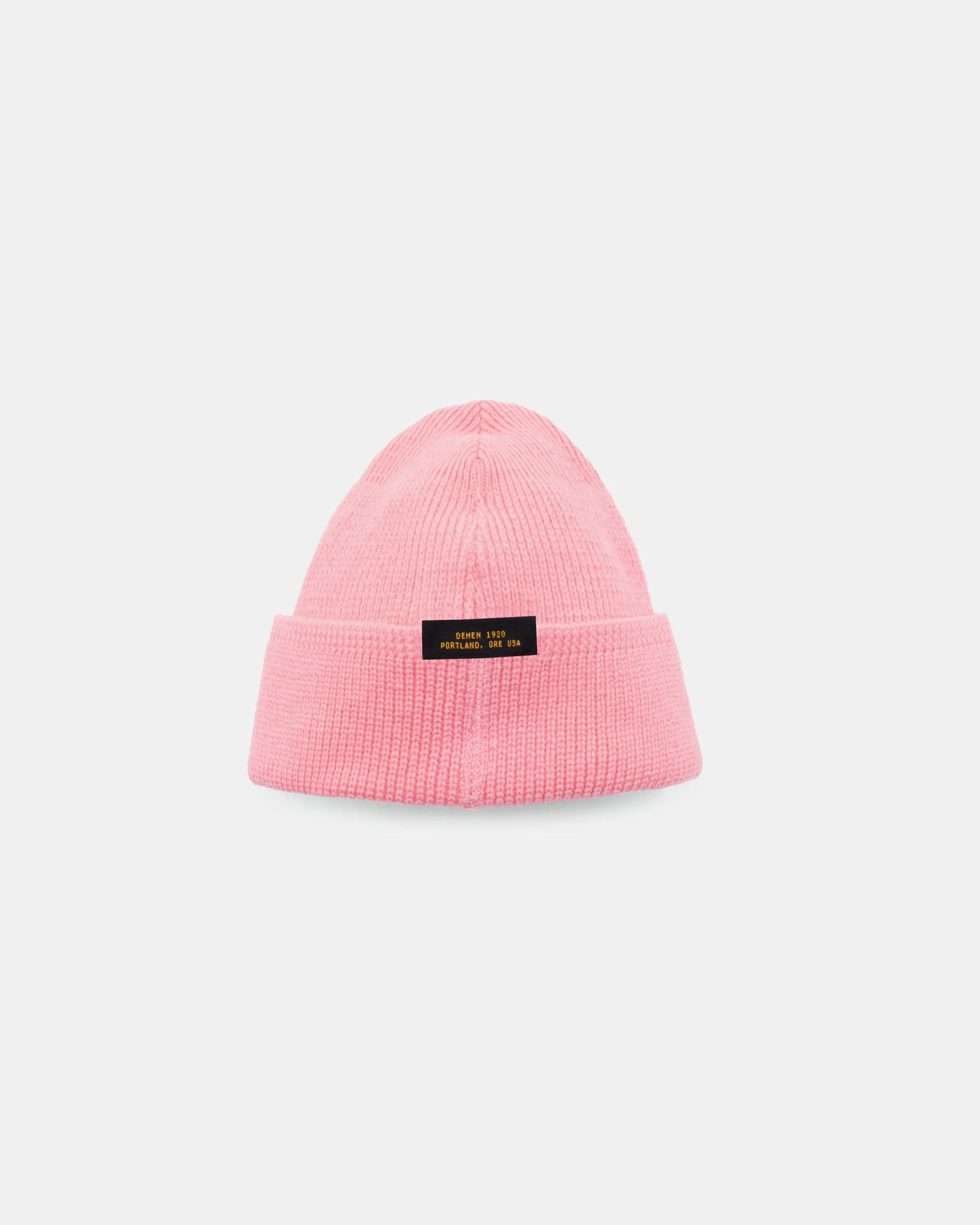 Wool Knit Watch Cap - Pink sold by Dehen 1920