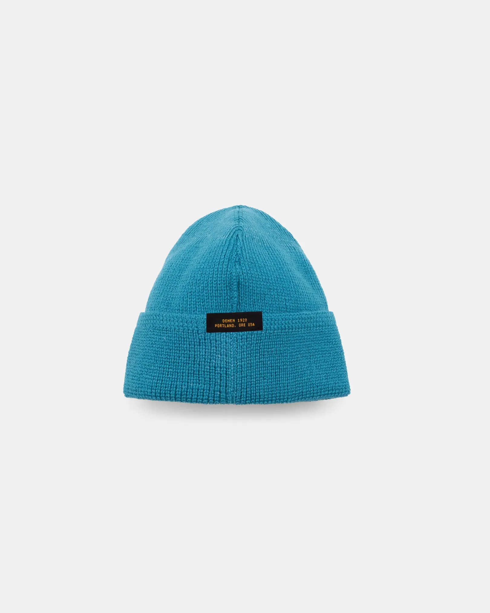 Wool Knit Watch Cap - Teal sold by Dehen 1920