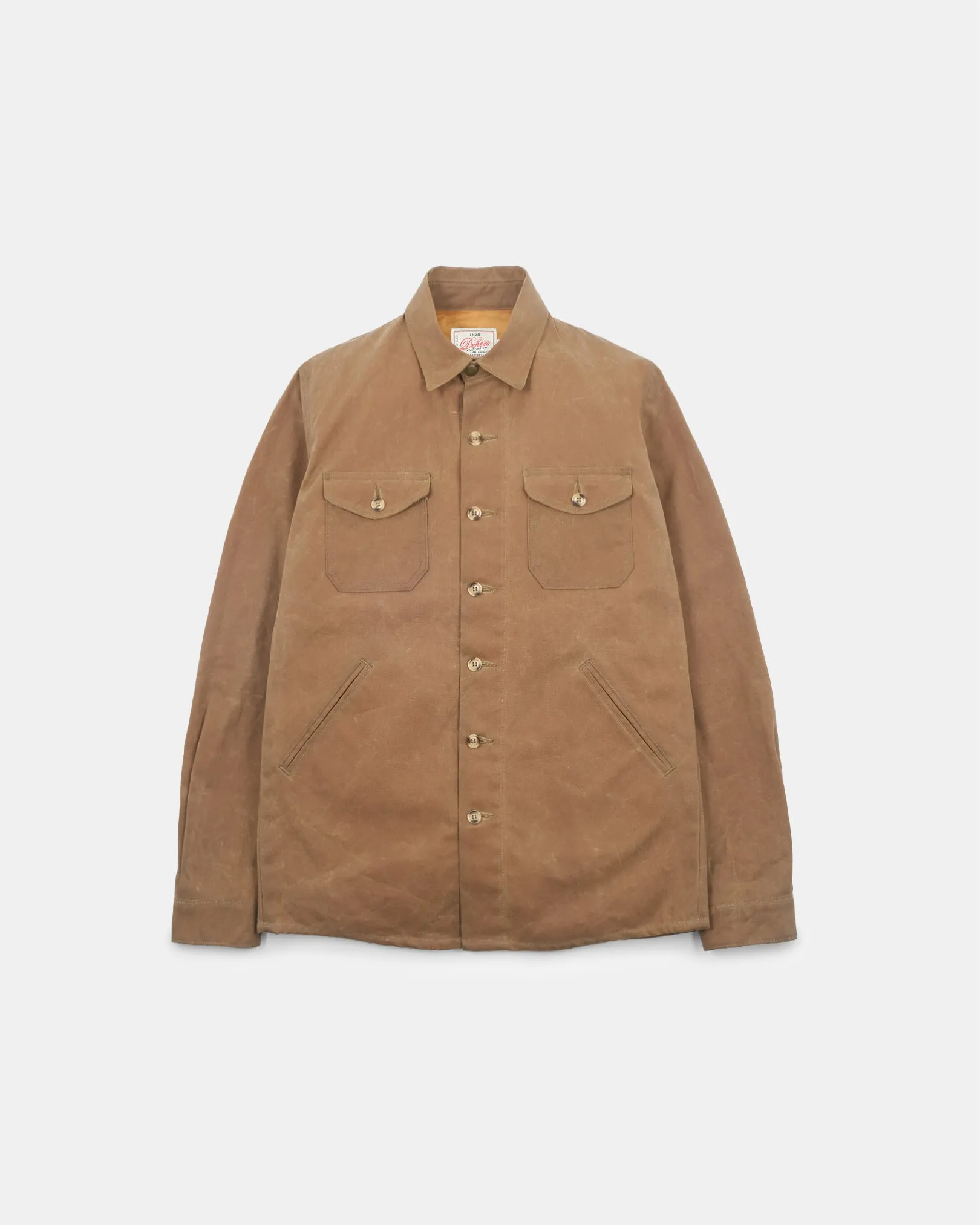 Crissman Overshirt - Waxed Canvas - Hardtack sold by Dehen 1920