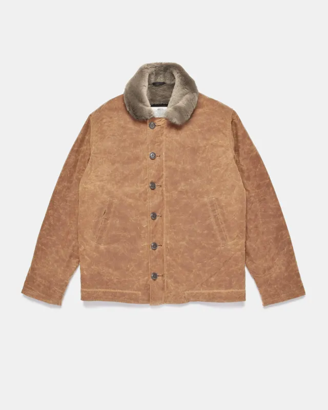 N-1 Deck Jacket - Field Tan / Grey sold by Dehen 1920