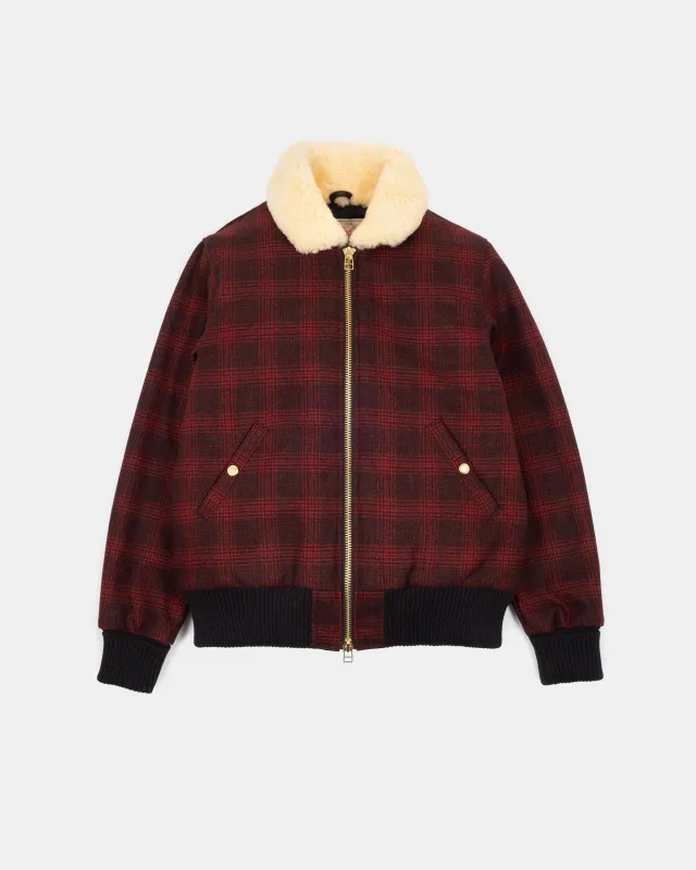 Heavy Duty Flyer's Club Jacket - Canyon Plaid / Gold sold by Dehen 1920