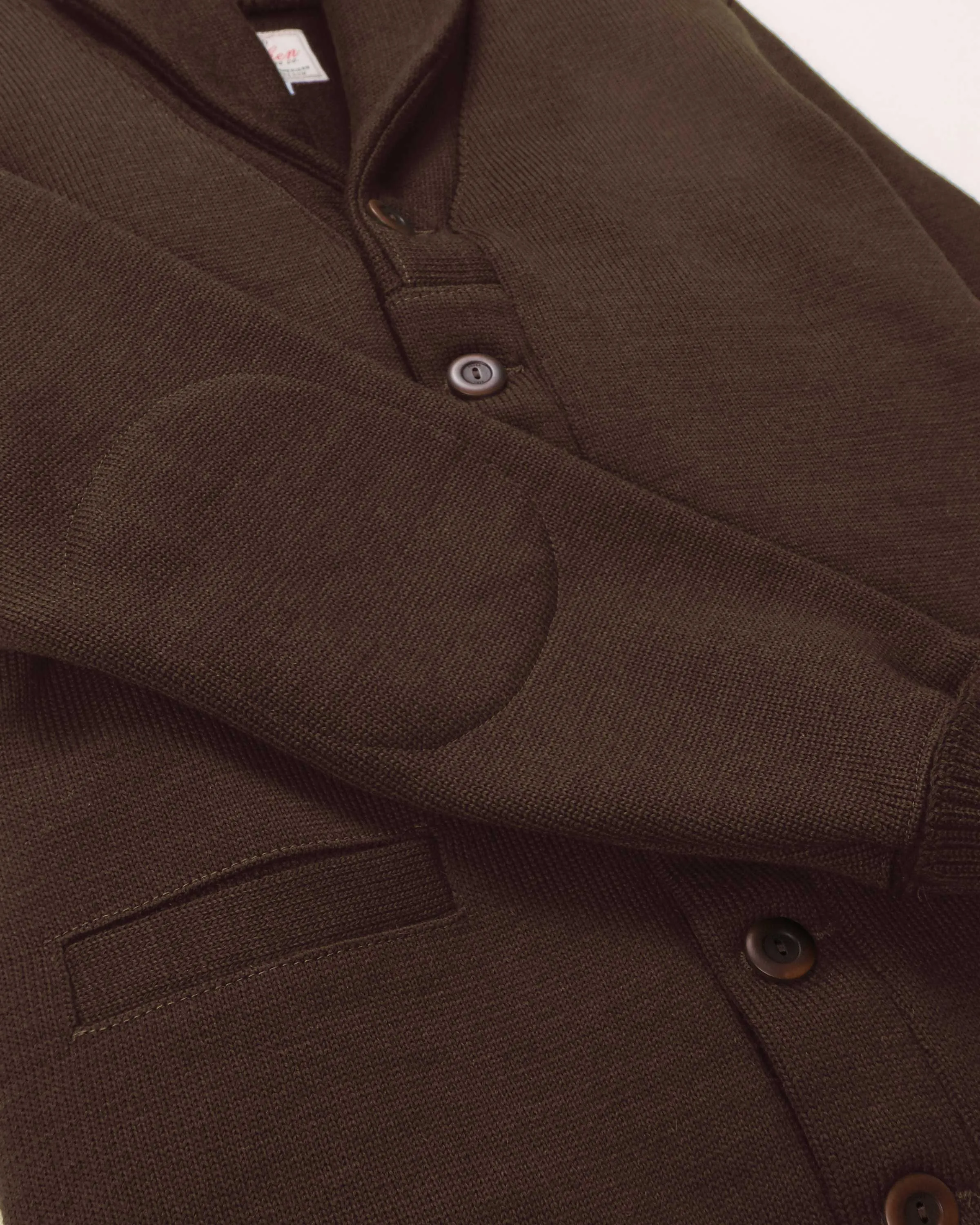 Shawl Sweater Coat - Brown sold by Dehen 1920 product image thumbnail 5