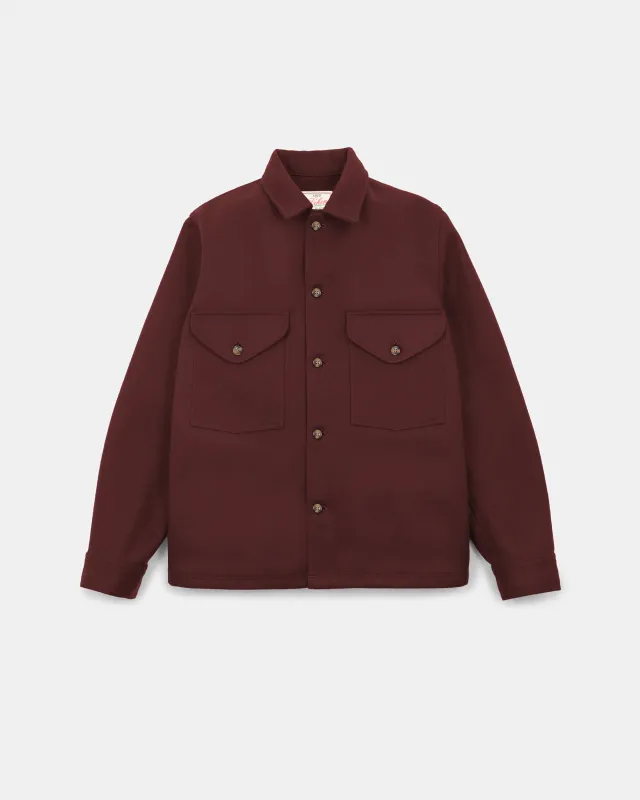 Skyline Overshirt - Dark Maroon made by Dehen 1920
