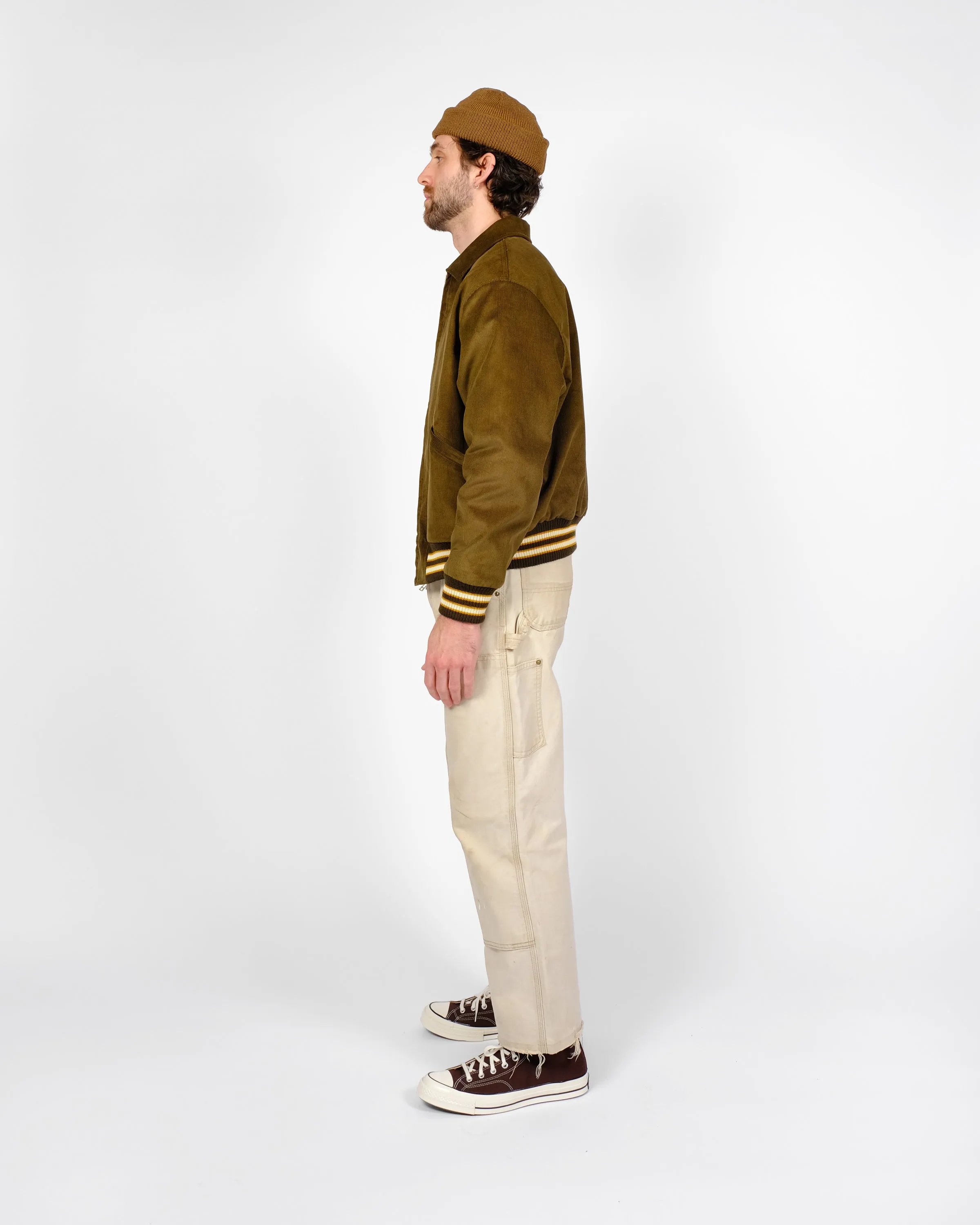 60's Cut Team Jacket - Olive Drab Corduroy sold by Dehen 1920 product image thumbnail 4
