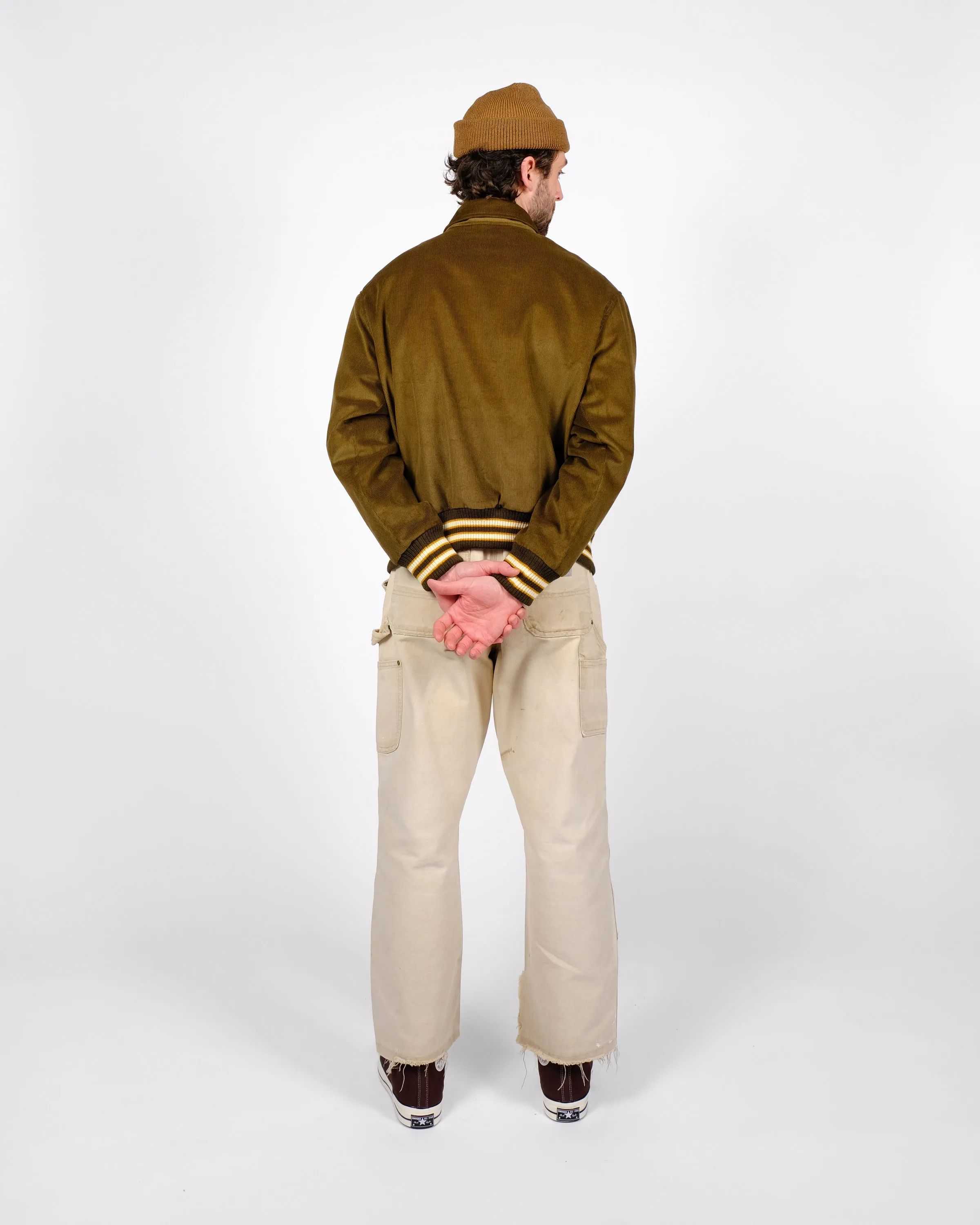 60's Cut Team Jacket - Olive Drab Corduroy sold by Dehen 1920 product image thumbnail 5
