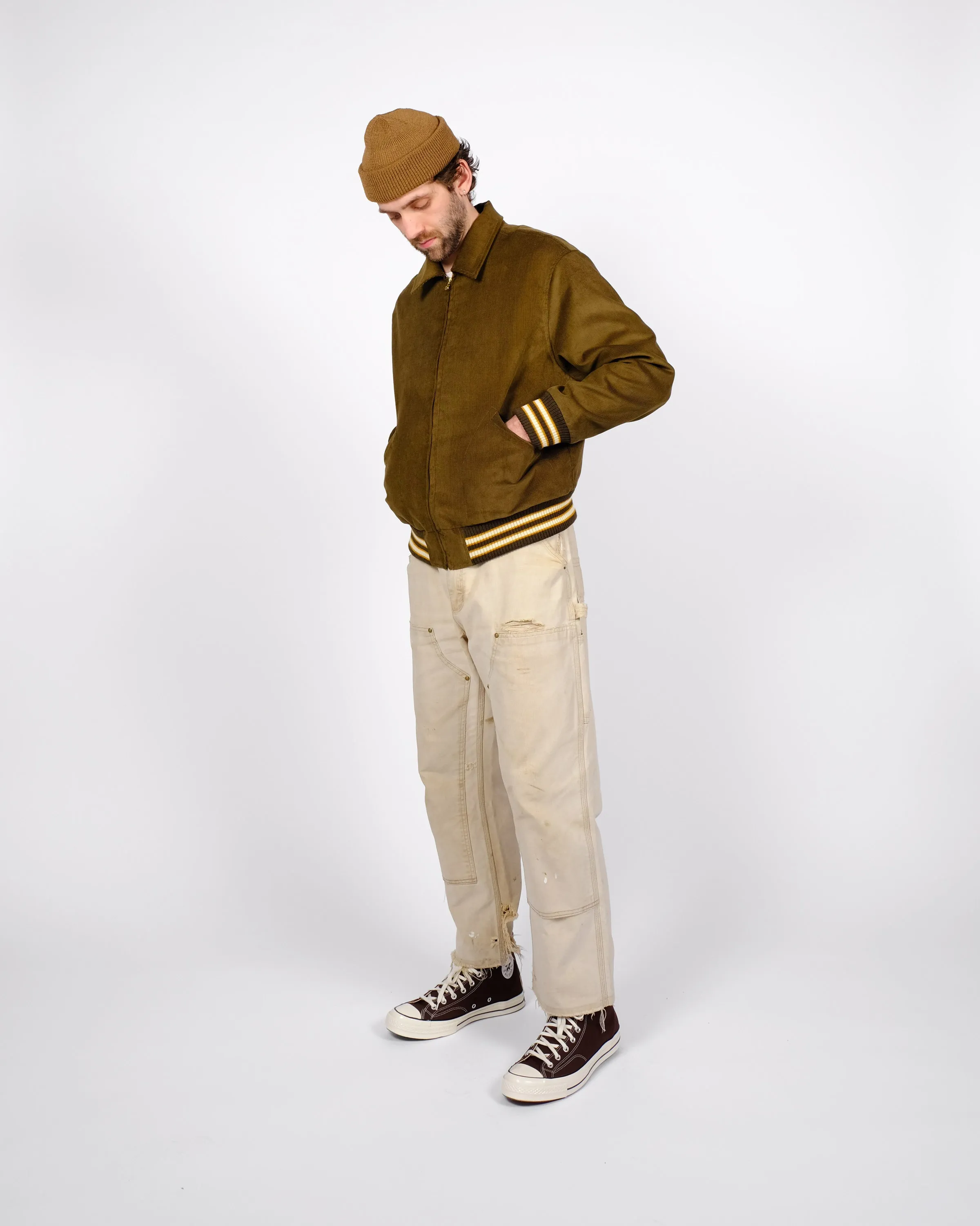 60's Cut Team Jacket - Olive Drab Corduroy sold by Dehen 1920 product image thumbnail 3