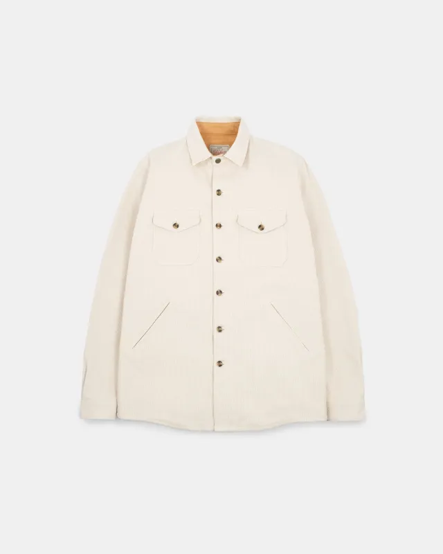 Crissman Overshirt - Natural Sashi-Ori made by Dehen 1920