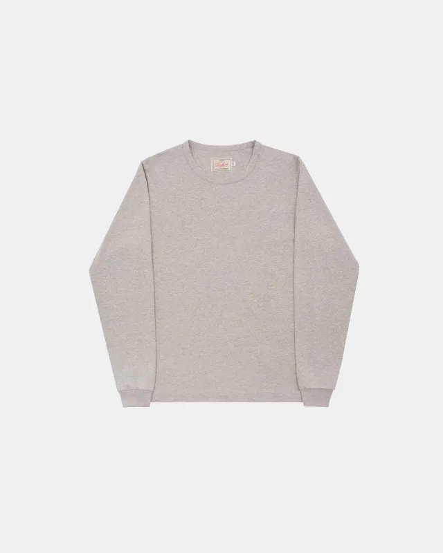 Heavy Duty Long Sleeve Tee - Non Pocket w/ Cuff - Heather made by Dehen 1920