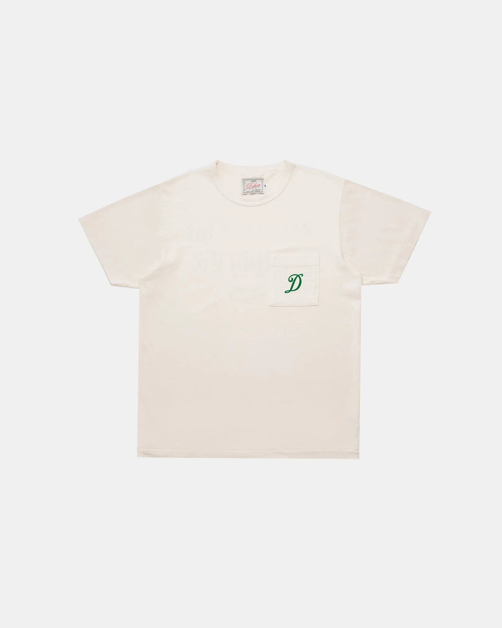 Heavy Duty Tee - Vintage Sweater Box - Natural w/ Pine sold by Dehen 1920 product image thumbnail 2