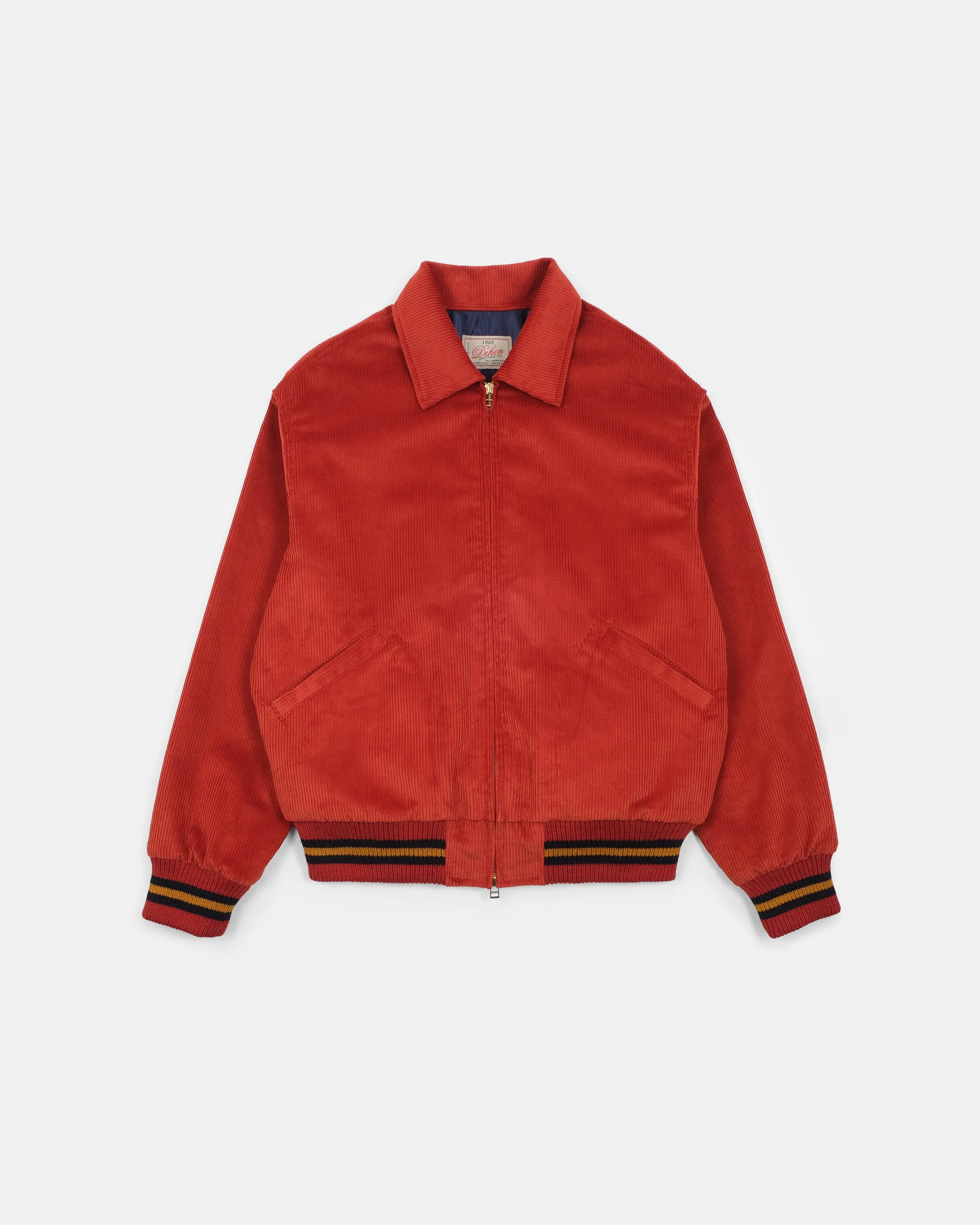 60's Cut Team Jacket - Rust Corduroy sold by Dehen 1920