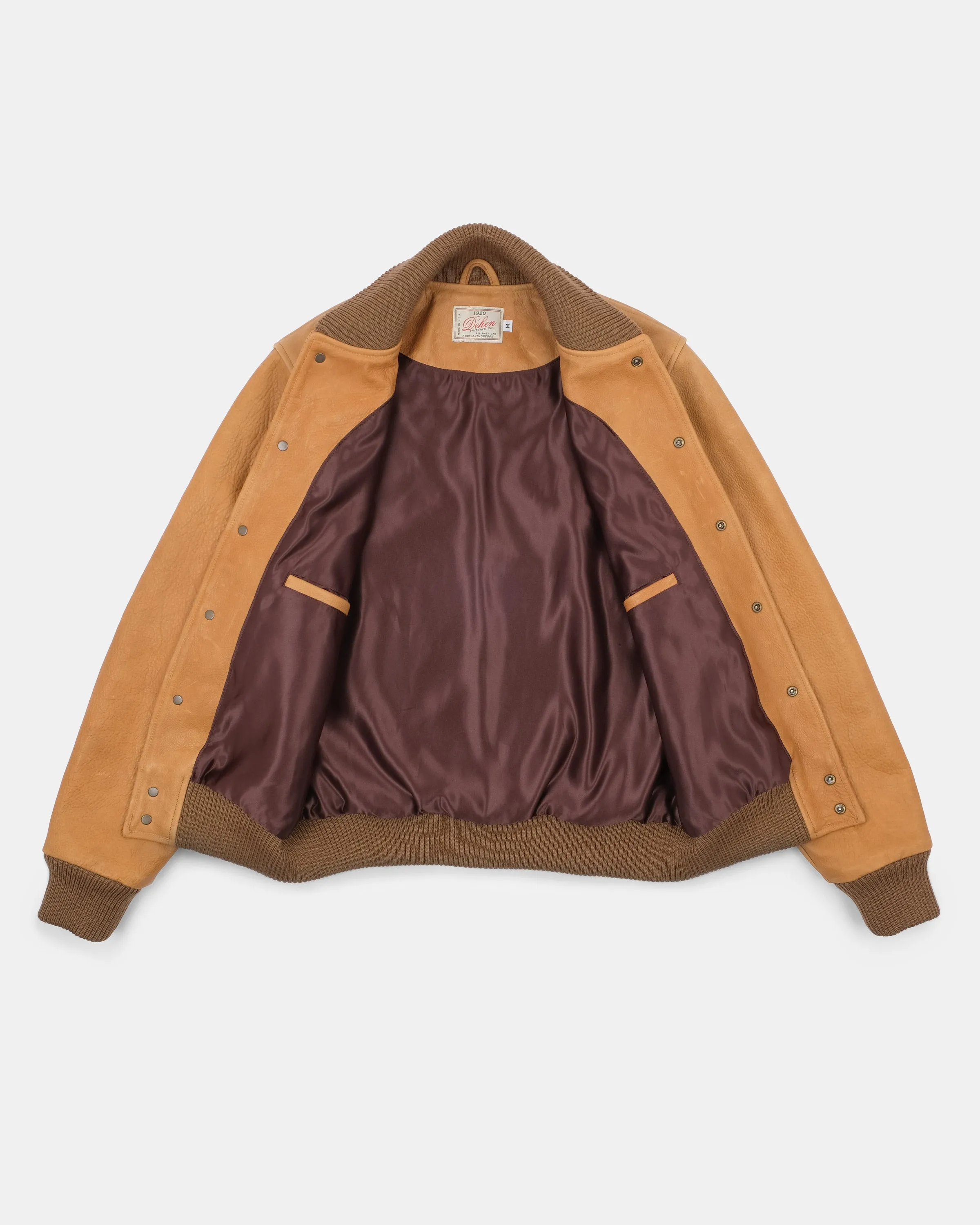 All-City Leather Jacket - Rust sold by Dehen 1920 product image thumbnail 5