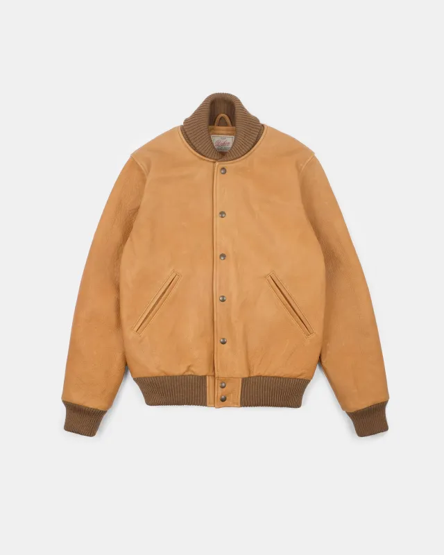 All-City Leather Jacket - Rust made by Dehen 1920