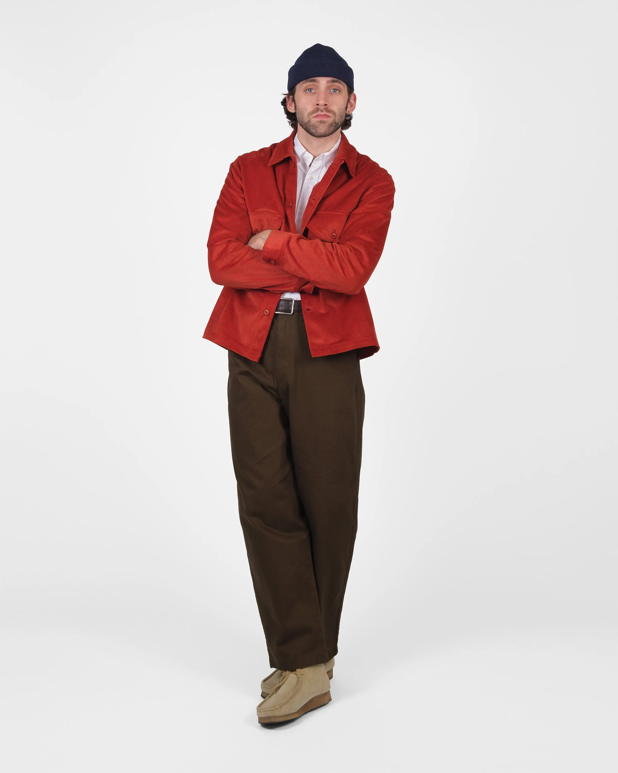 Skyline Overshirt - Rust Corduroy sold by Dehen 1920 product image thumbnail 3