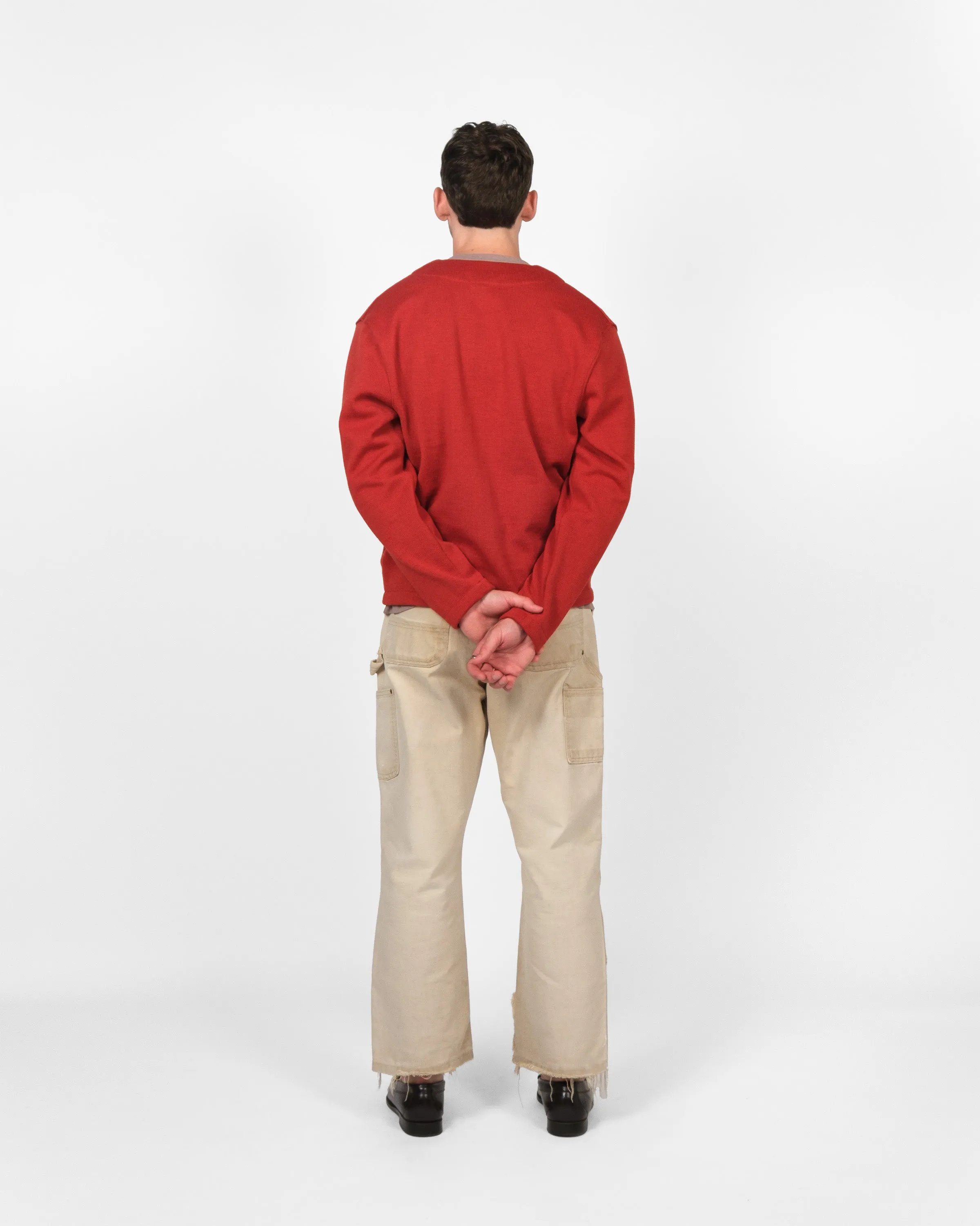 Spring Slouchy Cardigan - Forster Red sold by Dehen 1920 product image thumbnail 5