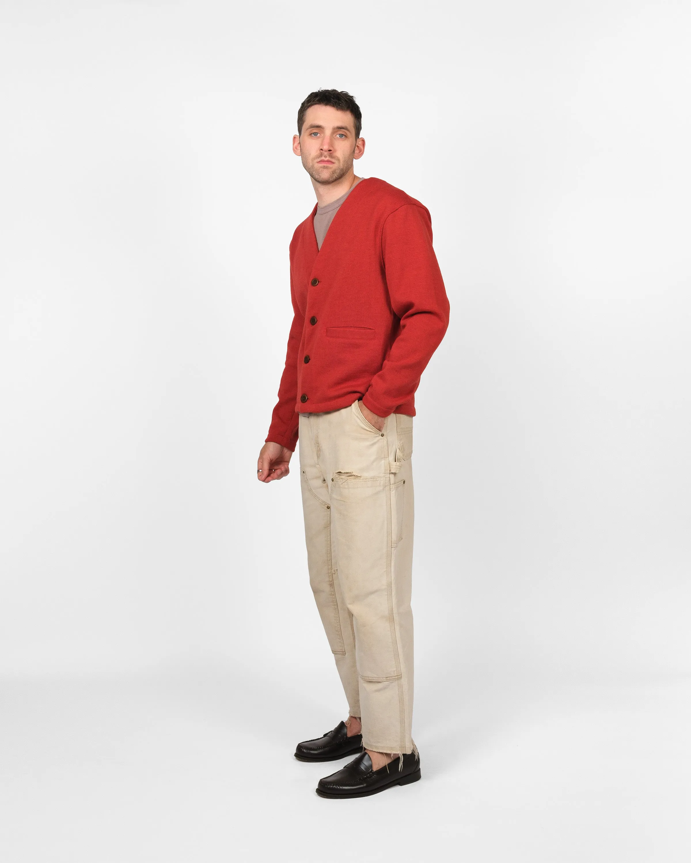 Spring Slouchy Cardigan - Forster Red sold by Dehen 1920 product image thumbnail 3