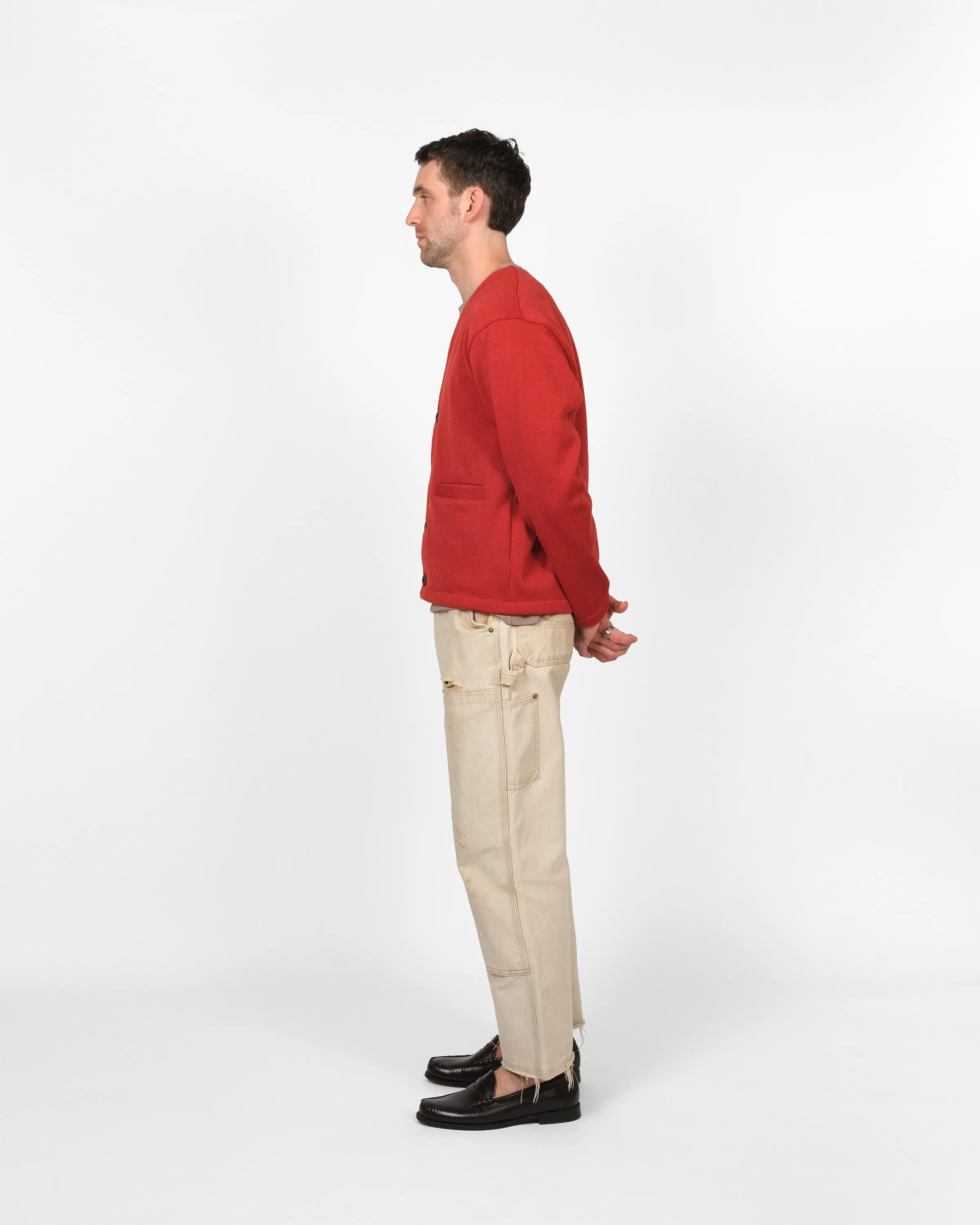 Spring Slouchy Cardigan - Forster Red sold by Dehen 1920 product image thumbnail 4