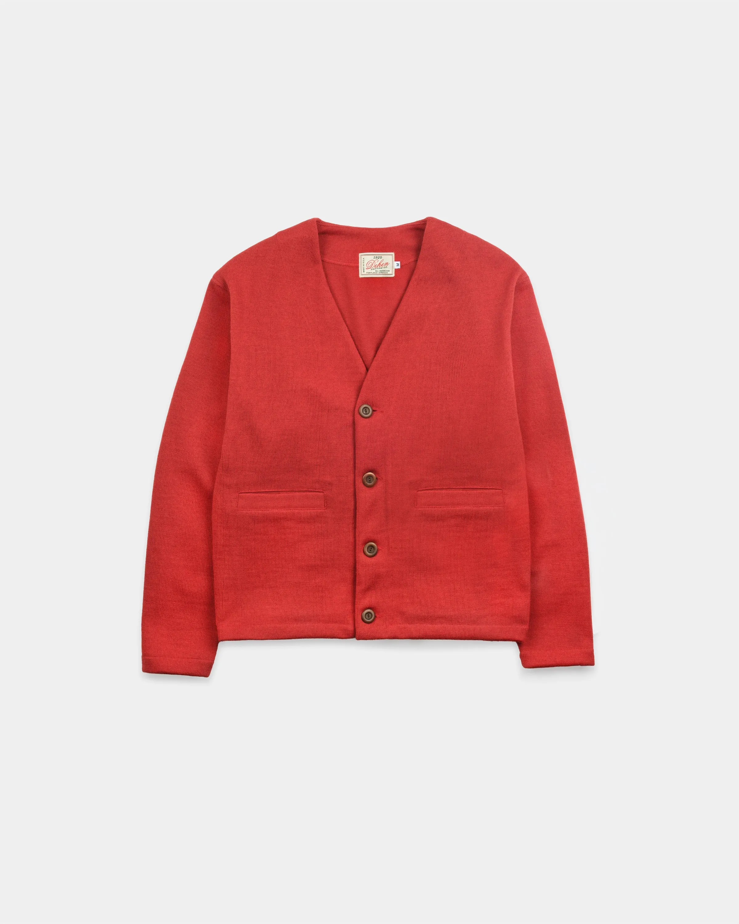 Spring Slouchy Cardigan - Forster Red sold by Dehen 1920