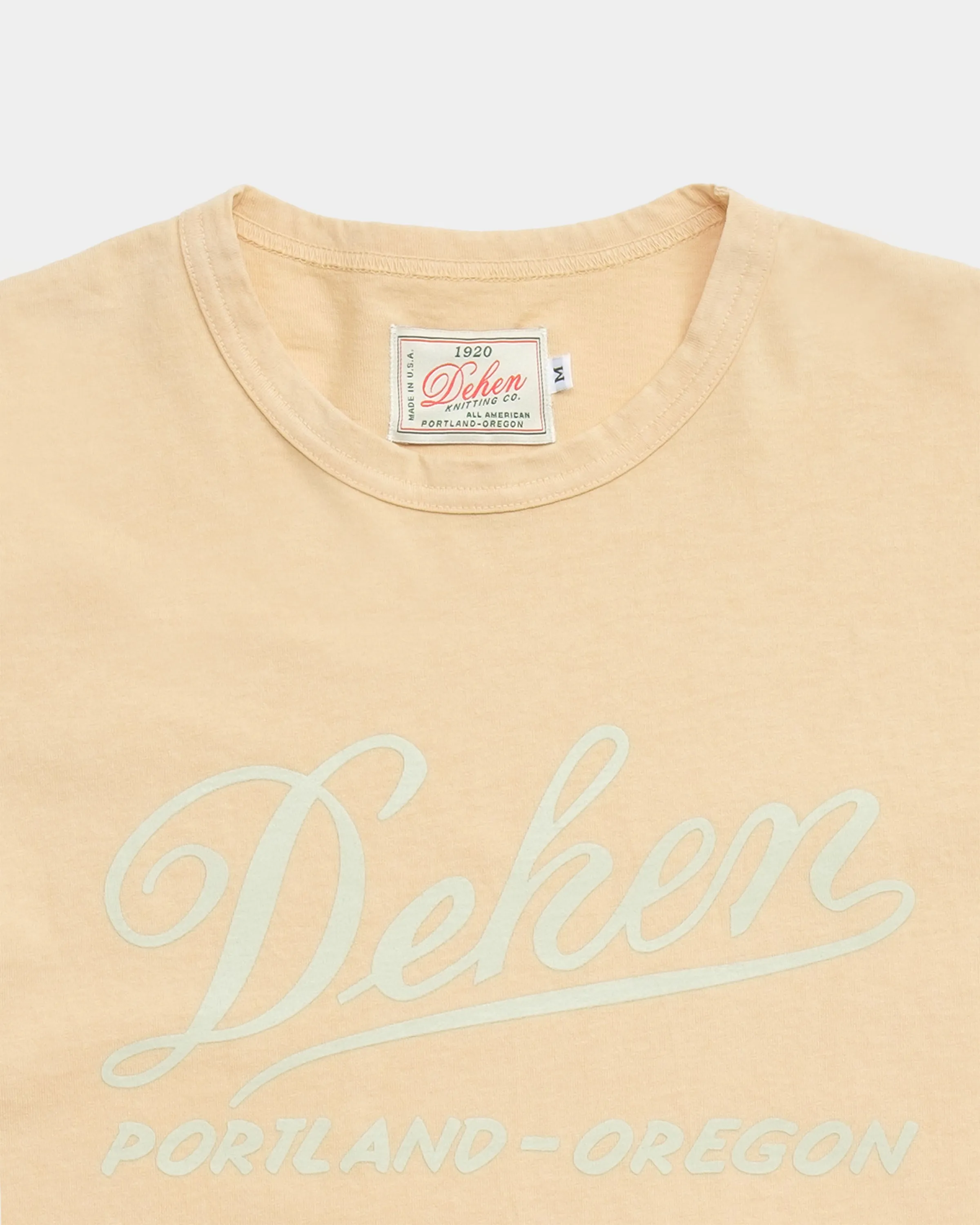 Heavy Duty Tee - Vintage Label / Palomino sold by Dehen 1920 product image thumbnail 3