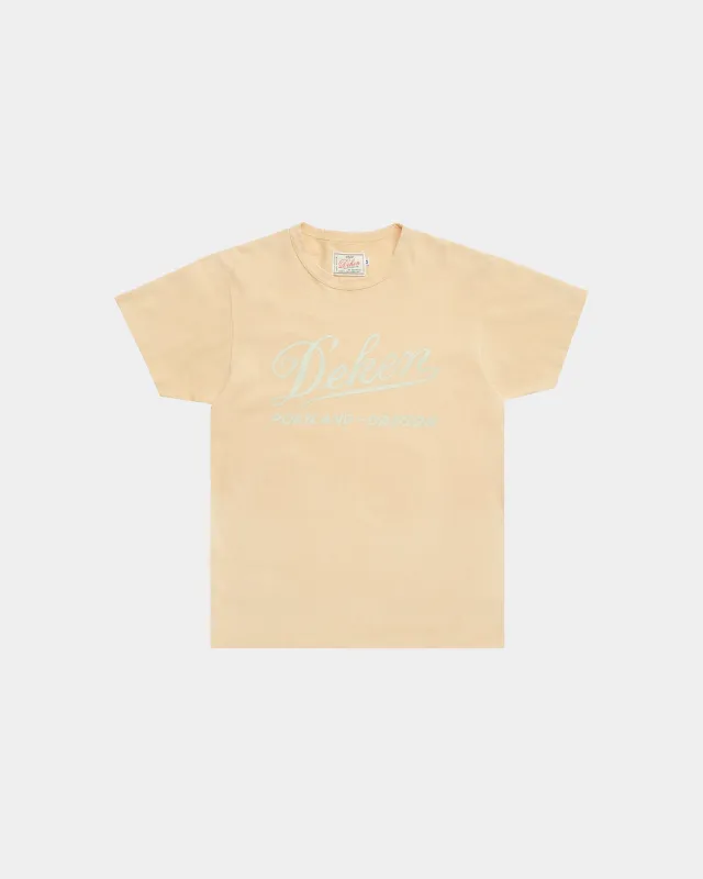 Heavy Duty Tee - Vintage Label / Palomino made by Dehen 1920