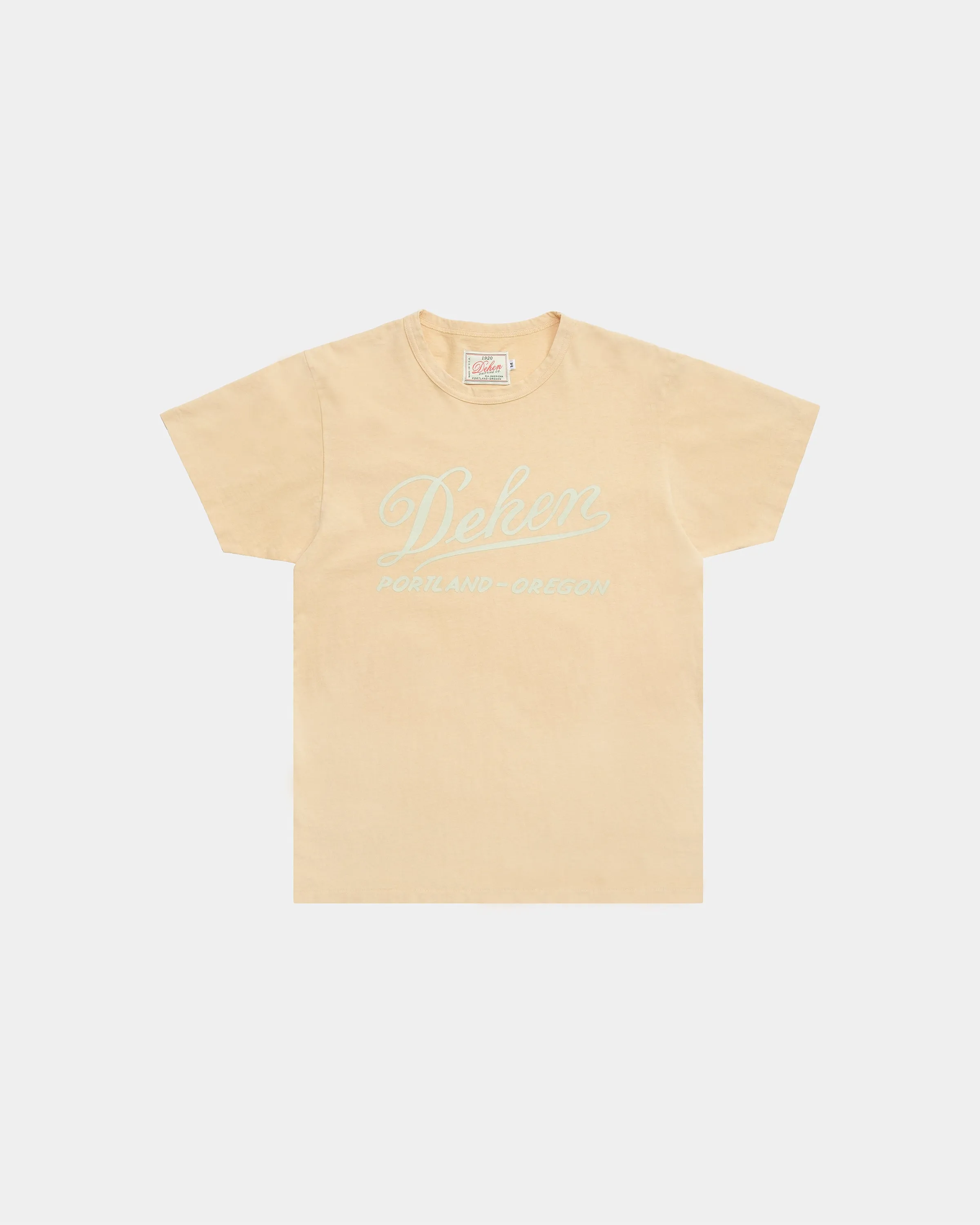 Heavy Duty Tee - Vintage Label / Palomino sold by Dehen 1920