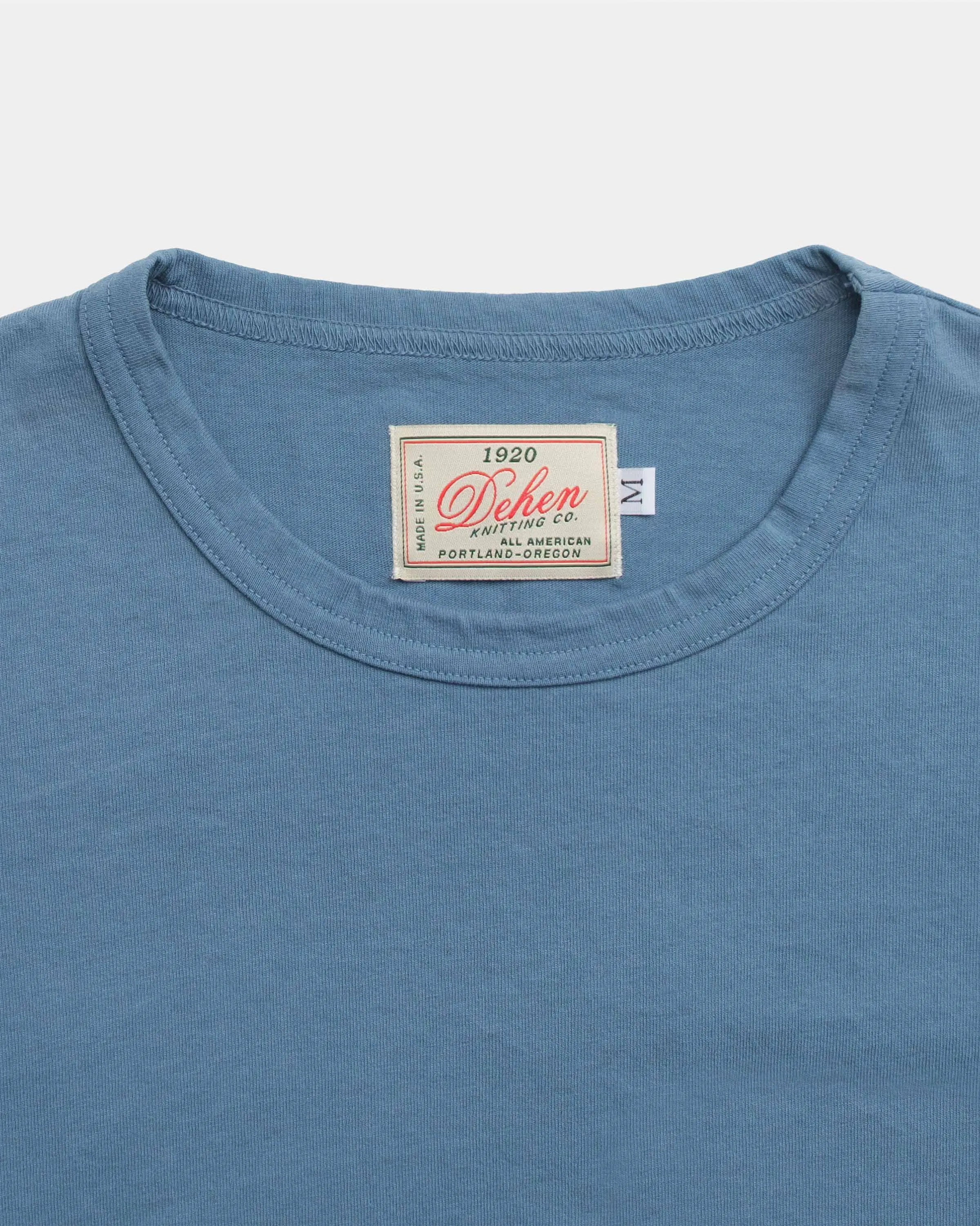 Heavy Duty Tee - Faded Blue sold by Dehen 1920 product image thumbnail 3