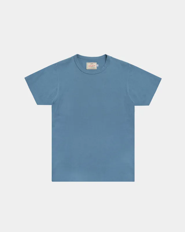 Heavy Duty Tee - Faded Blue made by Dehen 1920