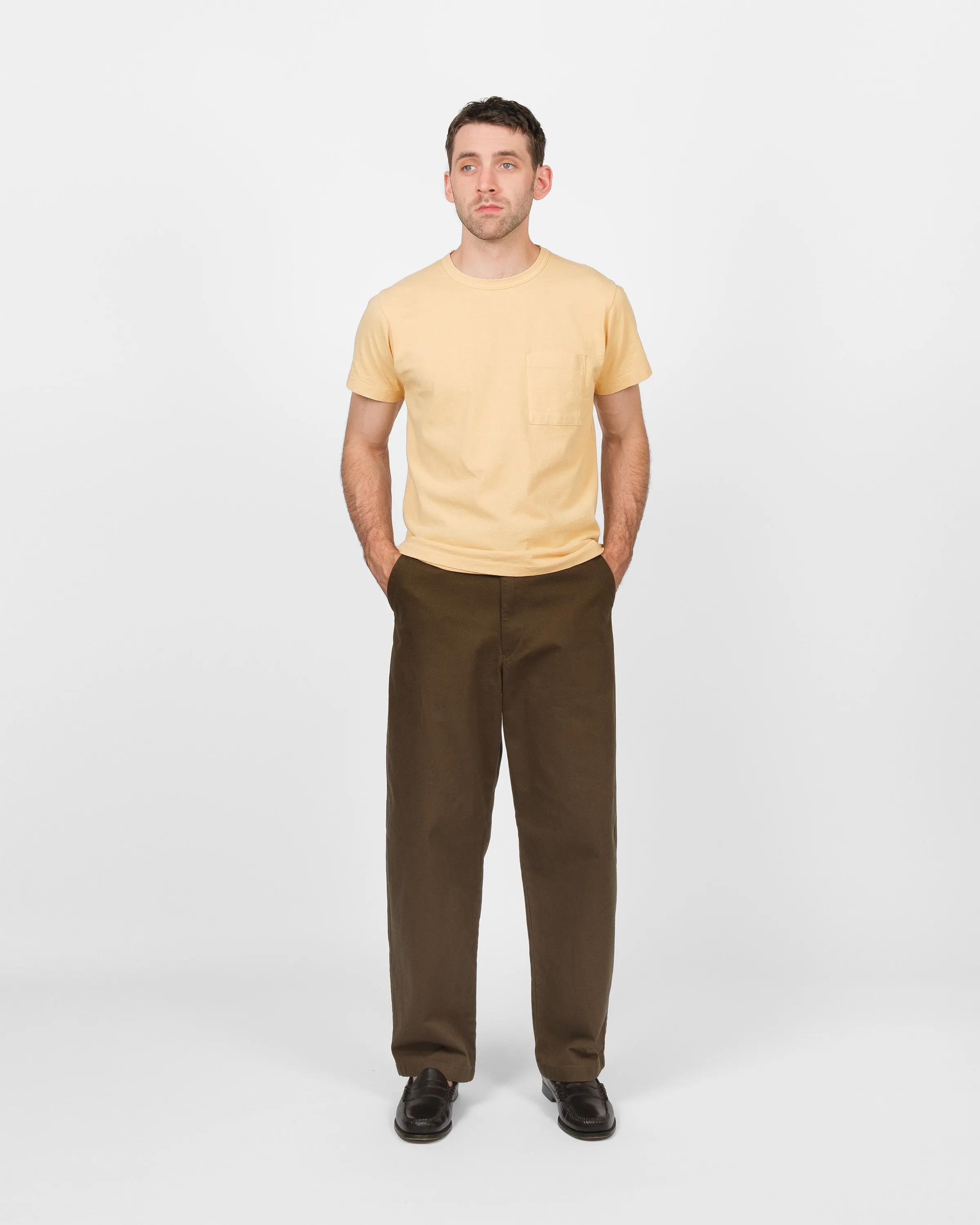 Heavy Duty Tee - Single Pocket - Palomino sold by Dehen 1920 product image thumbnail 2