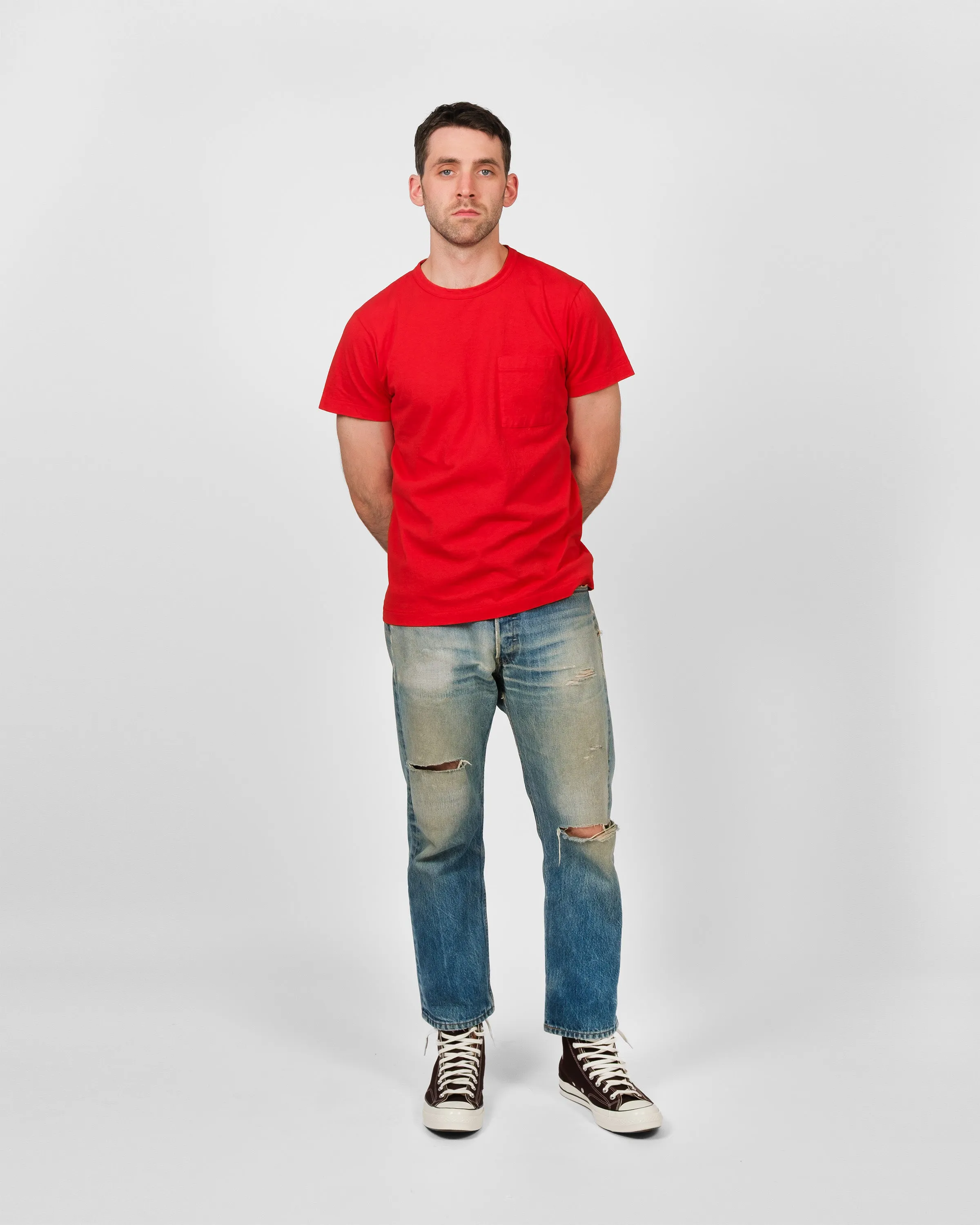 Heavy Duty Tee - Single Pocket - Roma sold by Dehen 1920 product image thumbnail 2