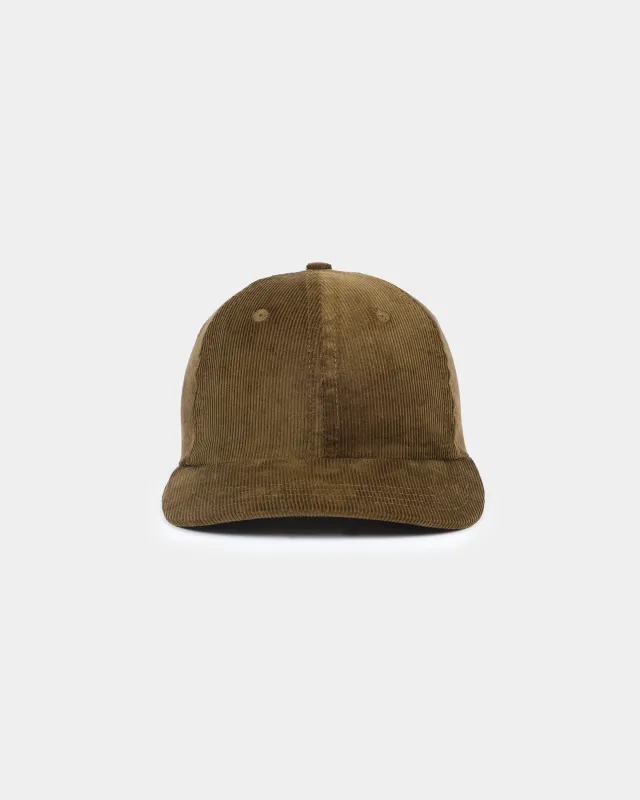Baseball Hat - Olive Drab Corduroy made by Dehen 1920