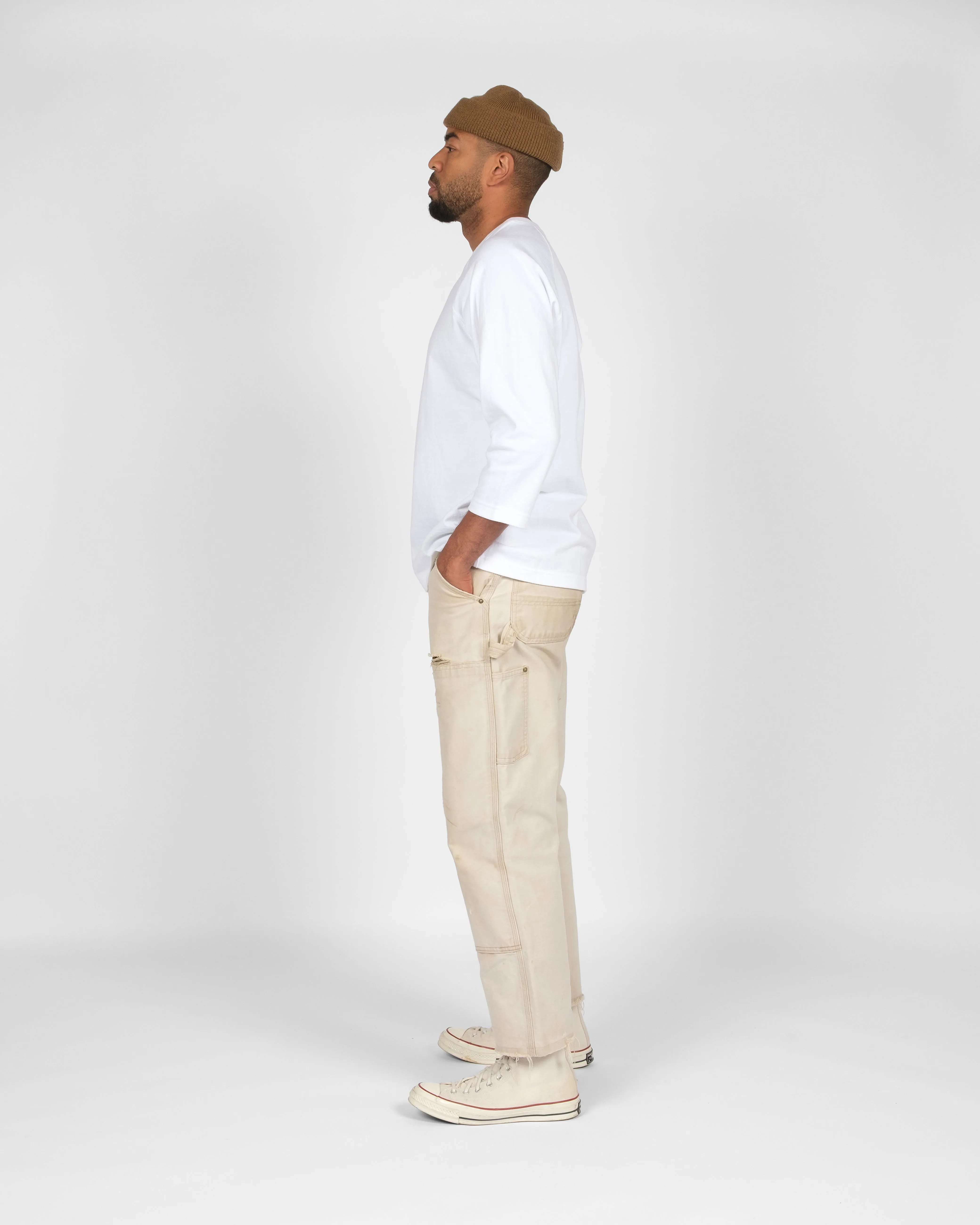 Heavy Duty Baseball Tee - White sold by Dehen 1920 product image thumbnail 4