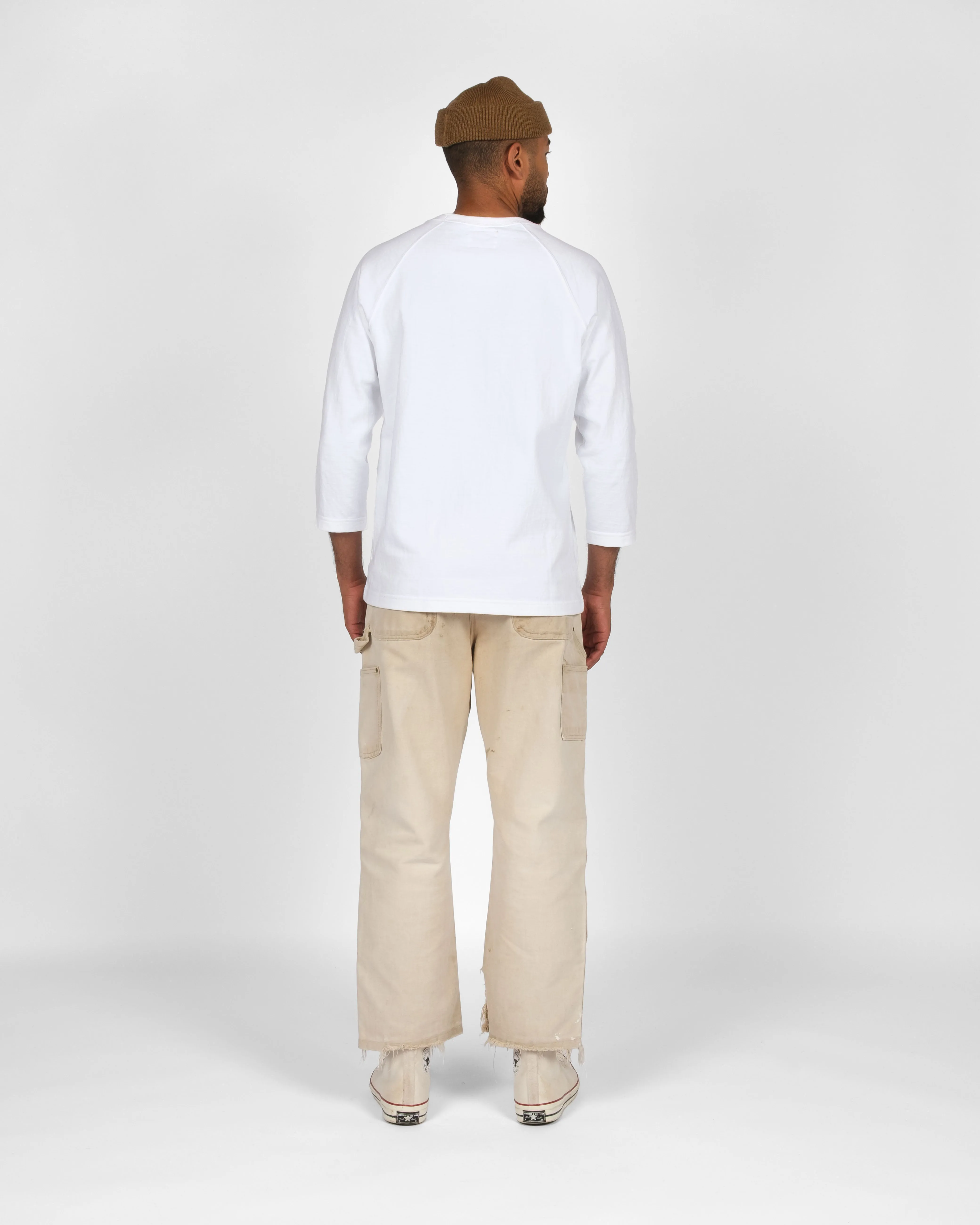 Heavy Duty Baseball Tee - White sold by Dehen 1920 product image thumbnail 5