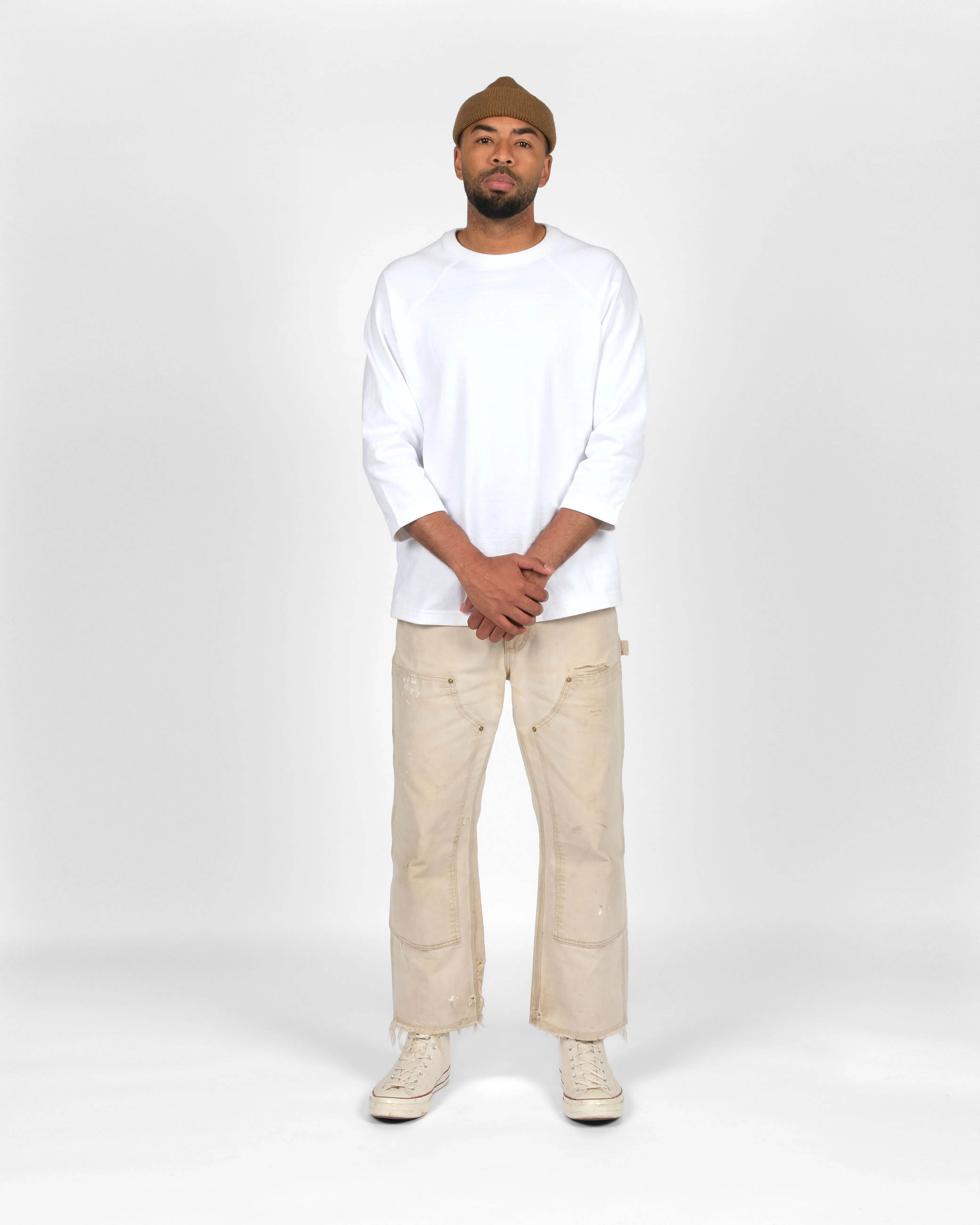 Heavy Duty Baseball Tee - White sold by Dehen 1920 product image thumbnail 2