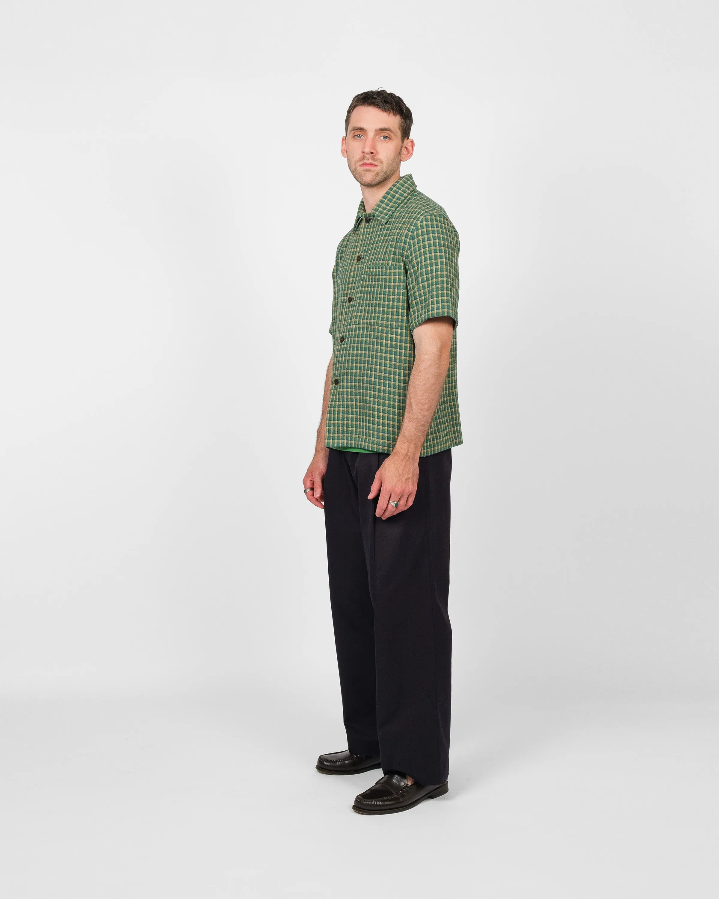 Lounge Shirt - Lawn Chair Plaid sold by Dehen 1920 product image thumbnail 3