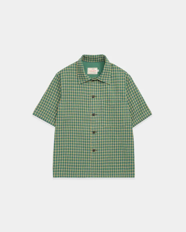 Lounge Shirt - Lawn Chair Plaid made by Dehen 1920