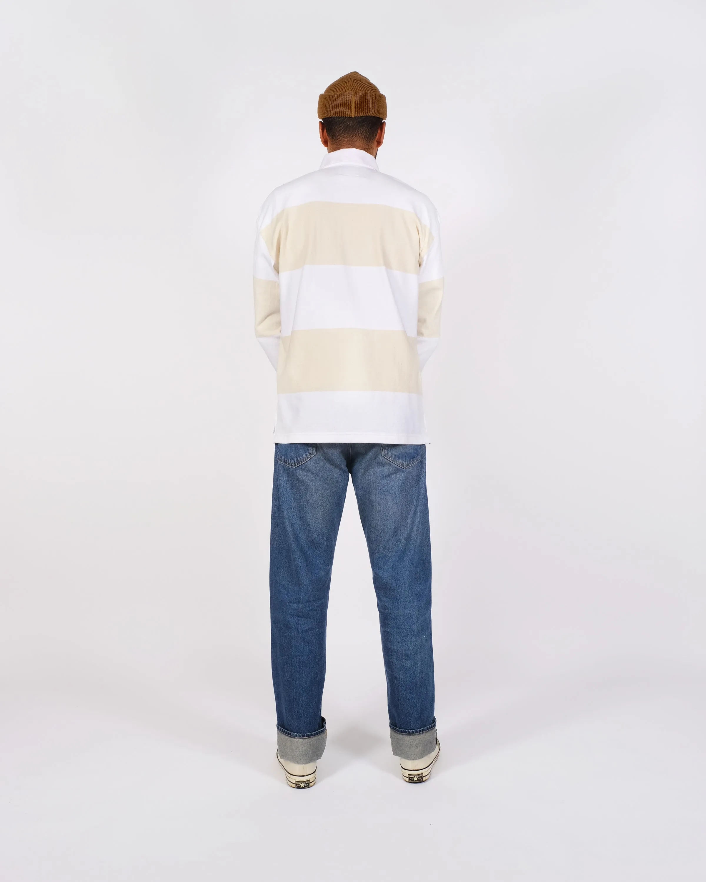 Rugby Shirt - White / Natural sold by Dehen 1920 product image thumbnail 5