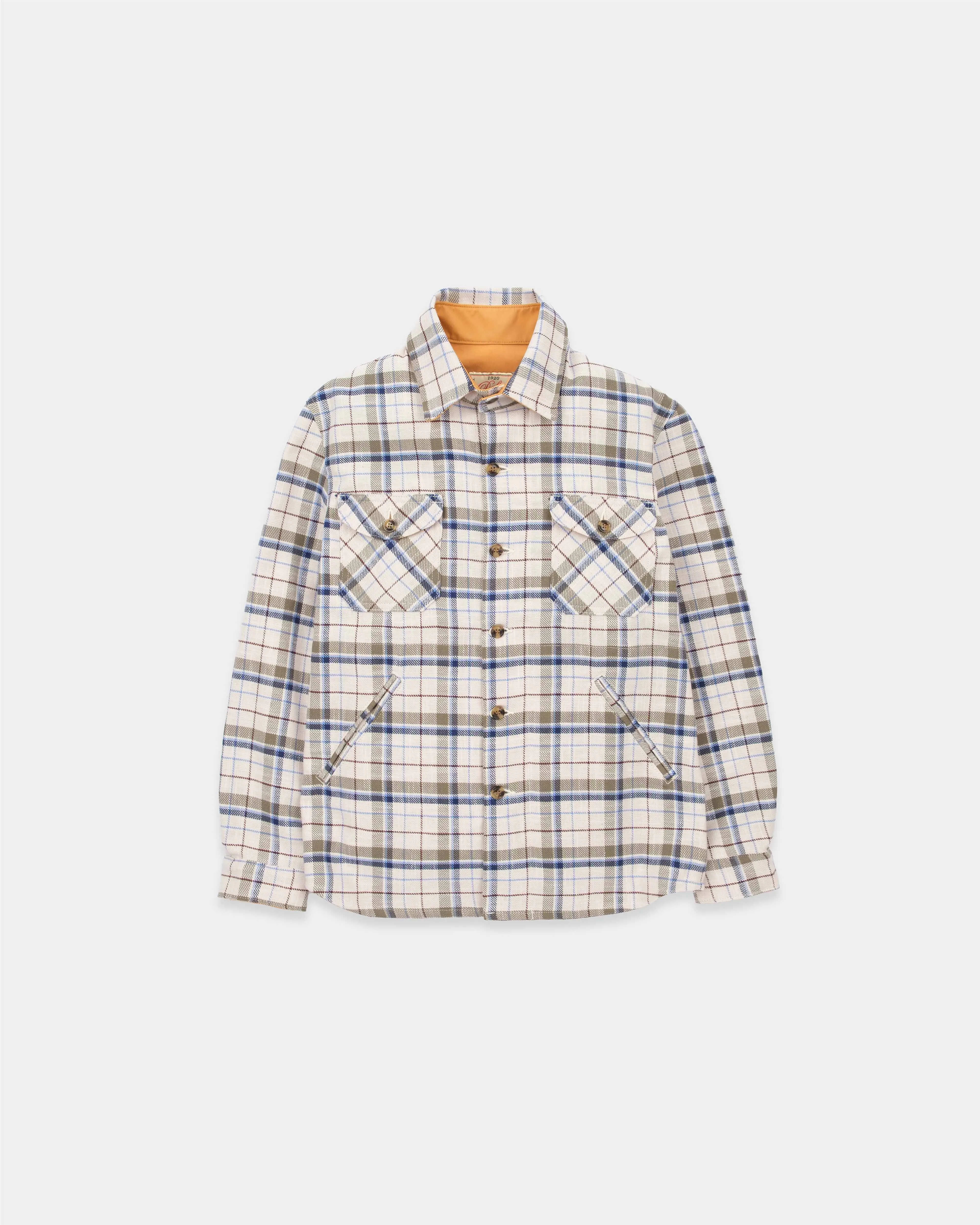 Women's Crissman Overshirt - Picnic Plaid Cotton sold by Dehen 1920