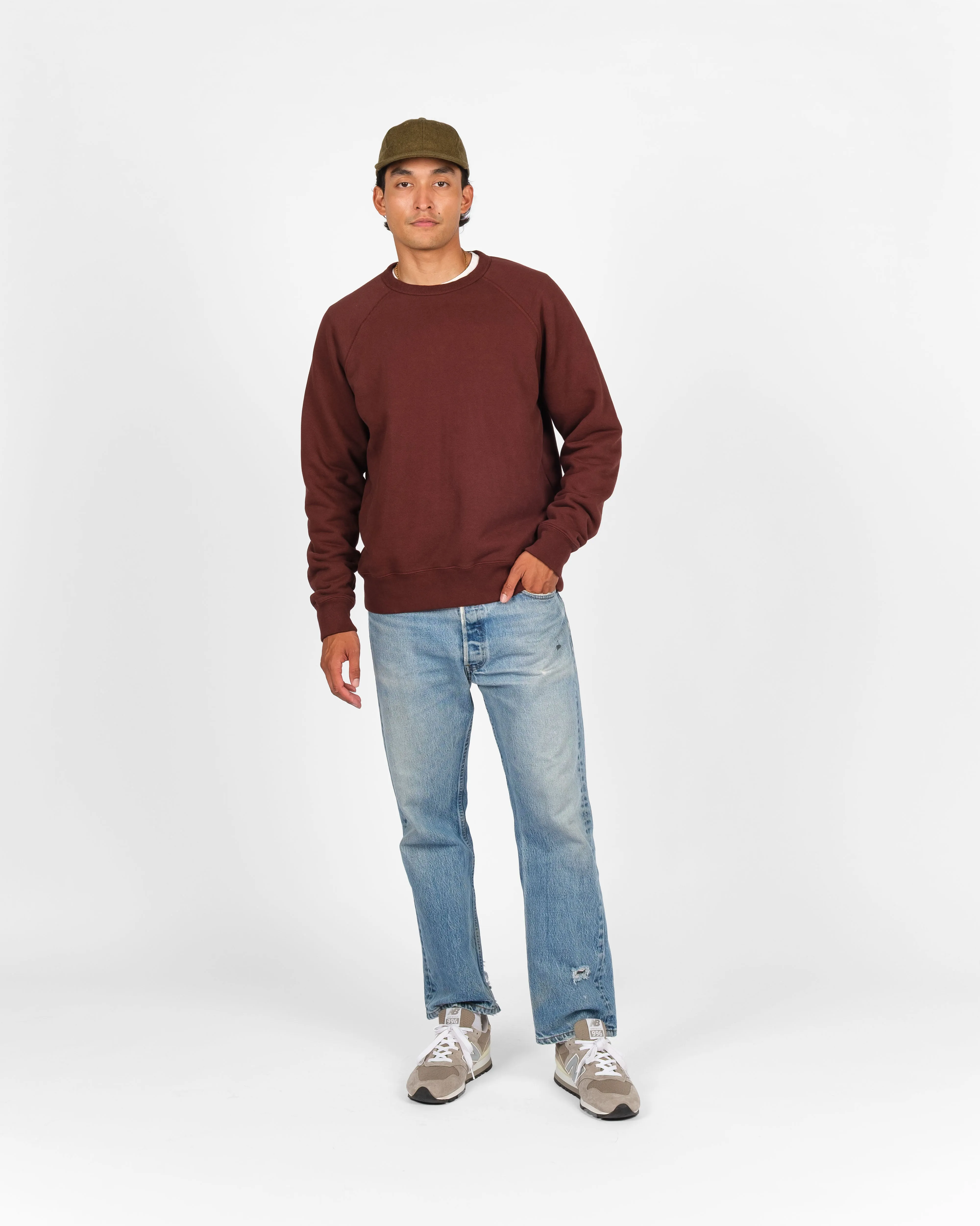 Heavy Duty Crew - Fig sold by Dehen 1920 product image thumbnail 2