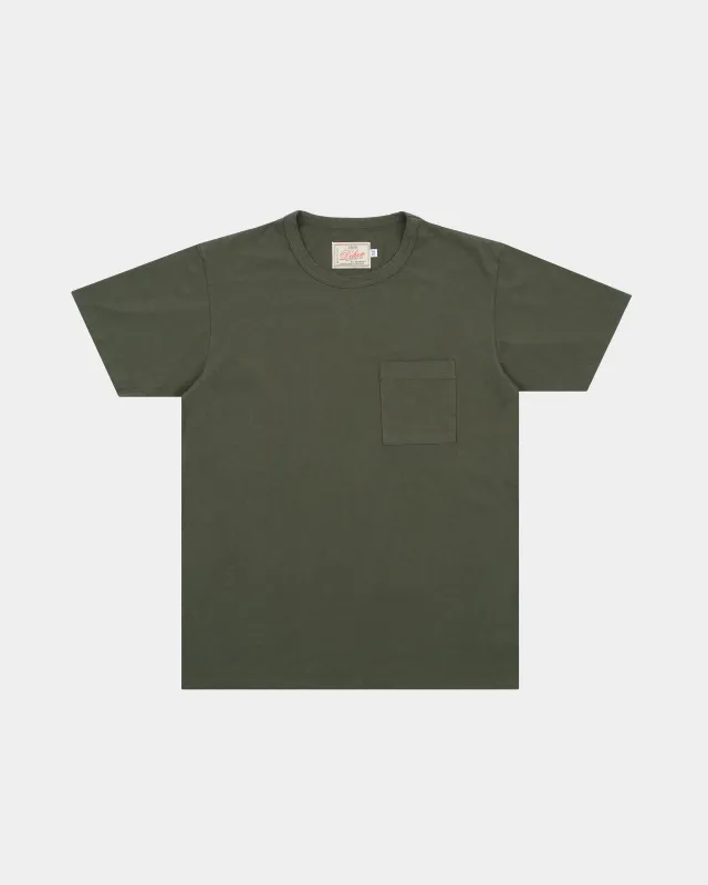 Heavy Duty Tee - Single Pocket - Spruce made by Dehen 1920