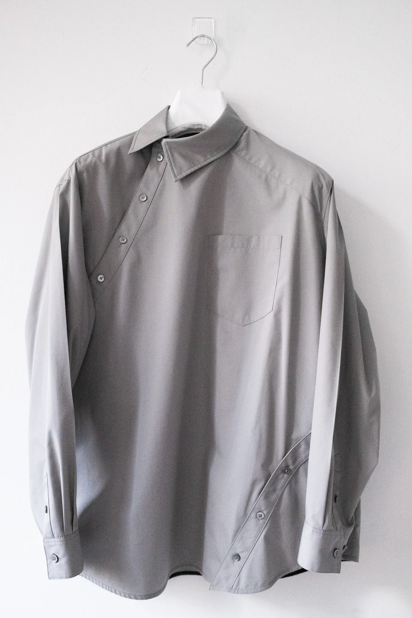 MEDIUM GRAY KIKO SHIRT sold by Peter Do product image thumbnail 5